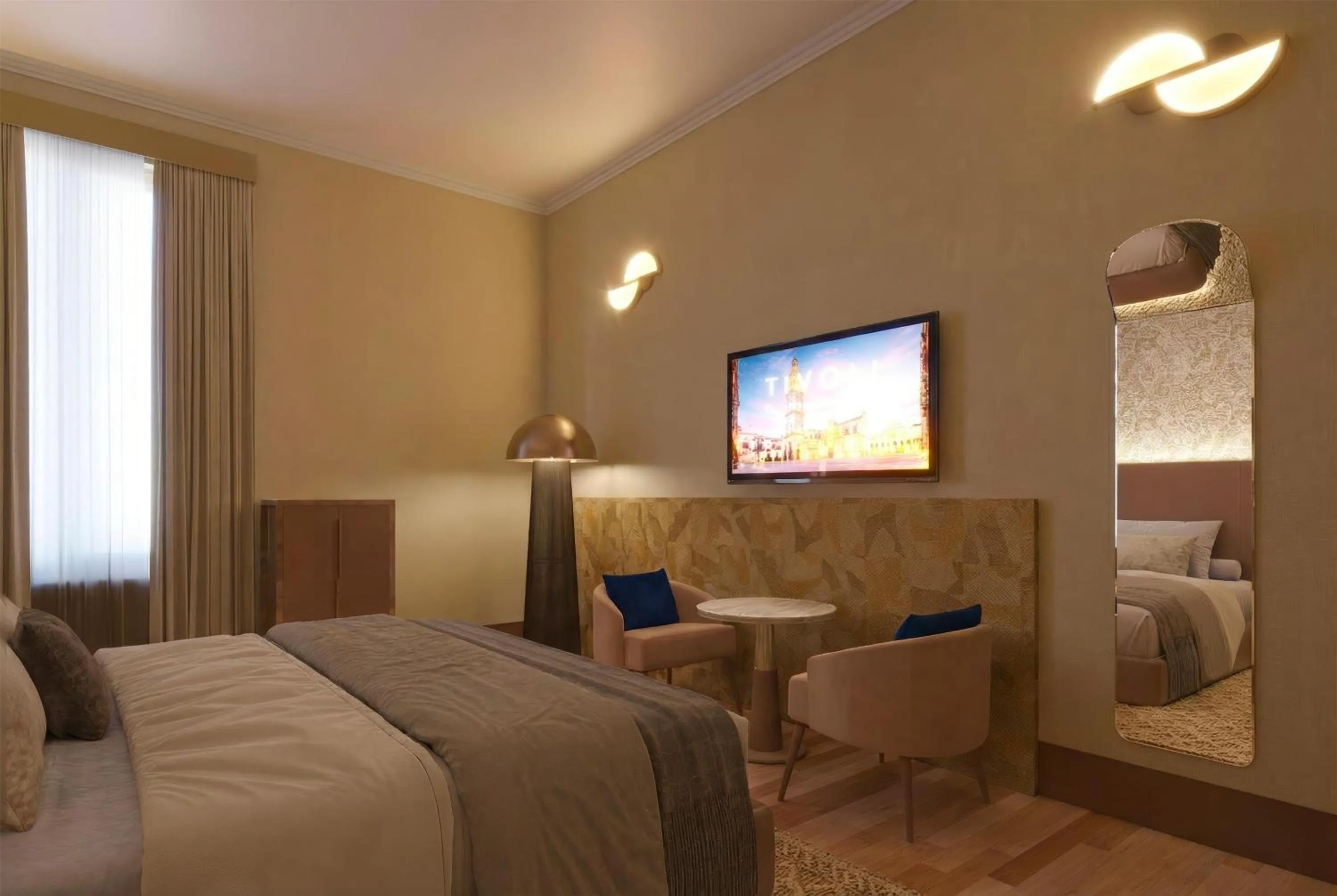 Bedroom in Risorgimento Resort