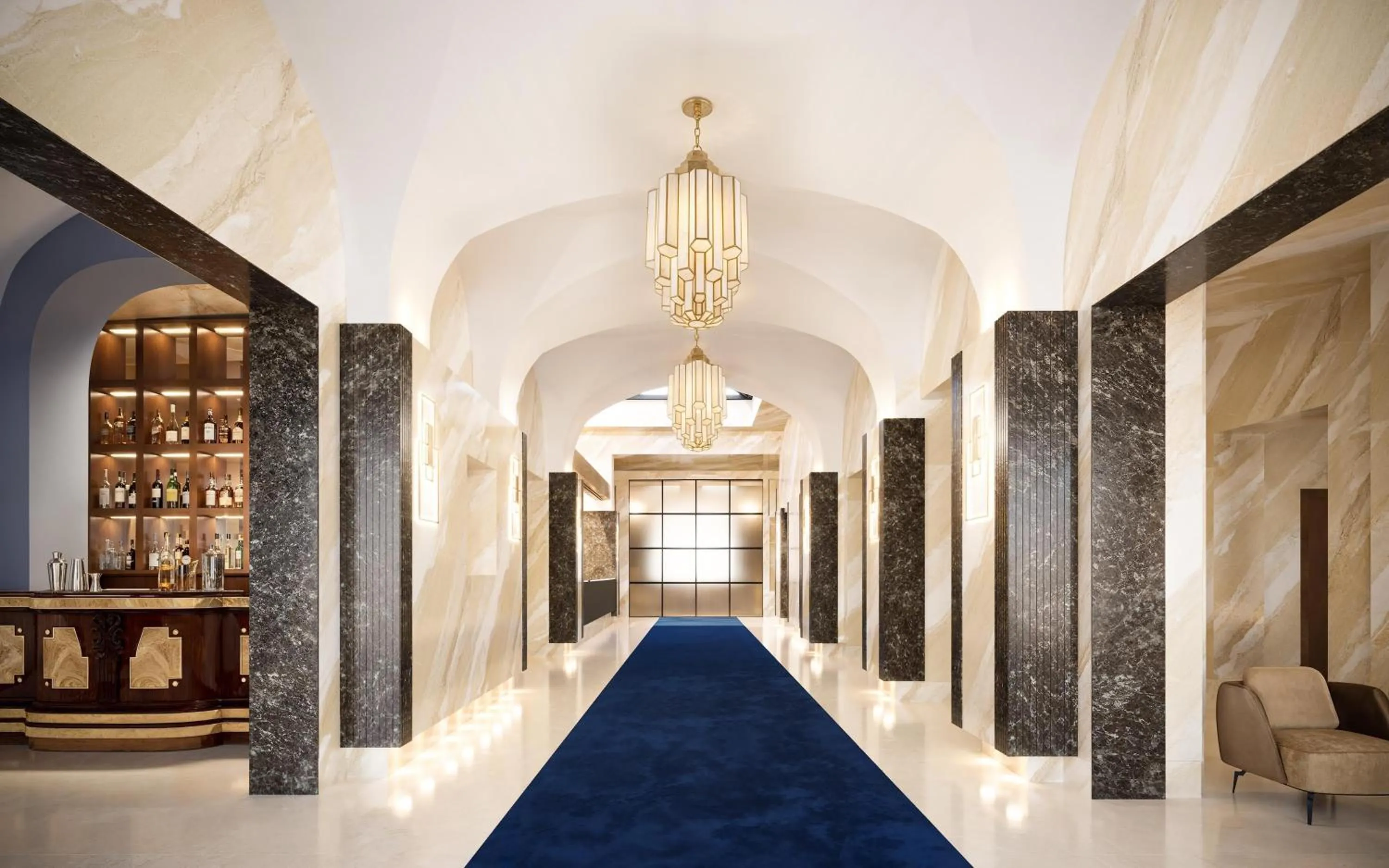 Lobby or reception in Risorgimento Resort