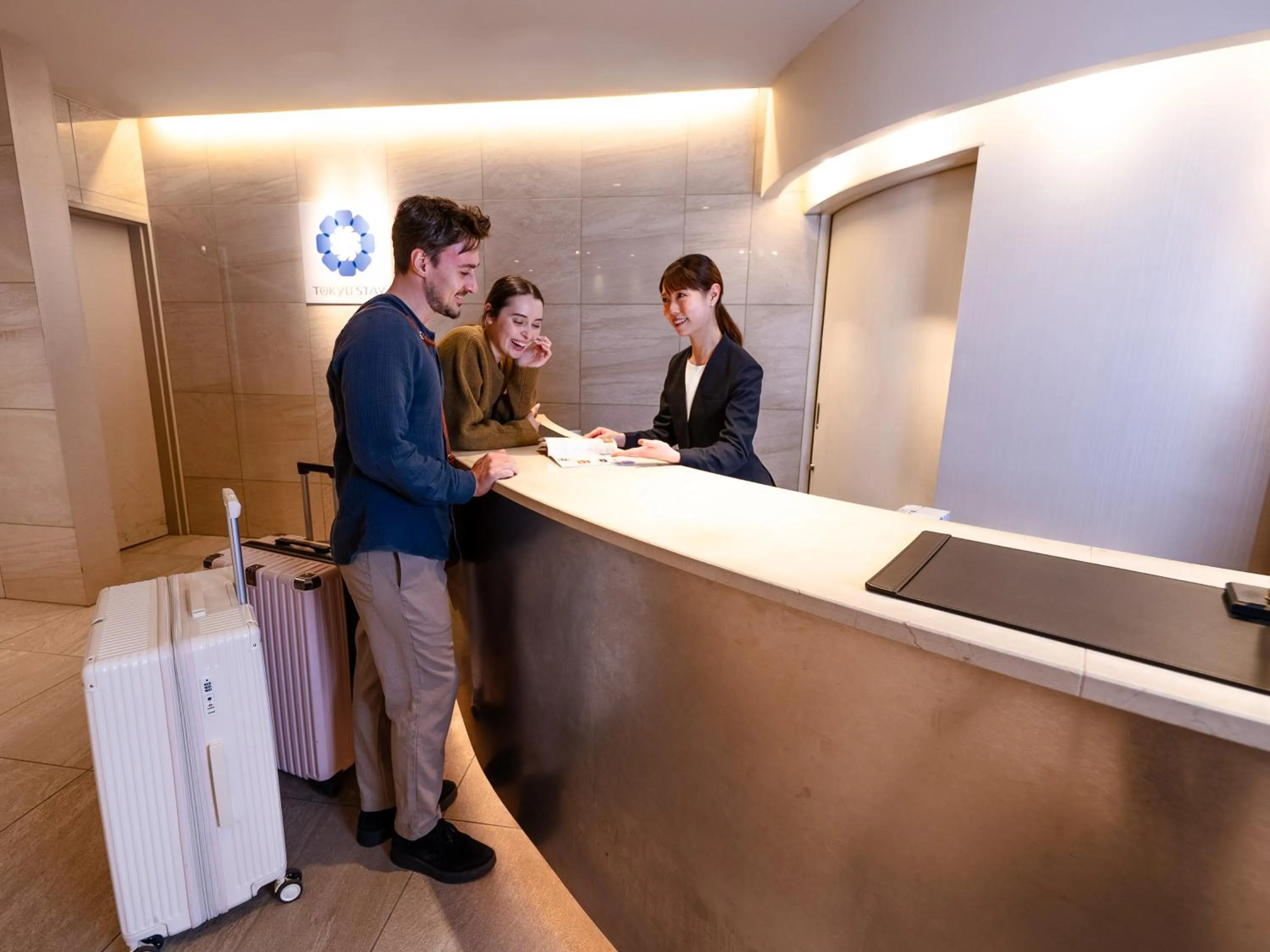 Staff in Tokyu Stay Shimbashi - Ginza area