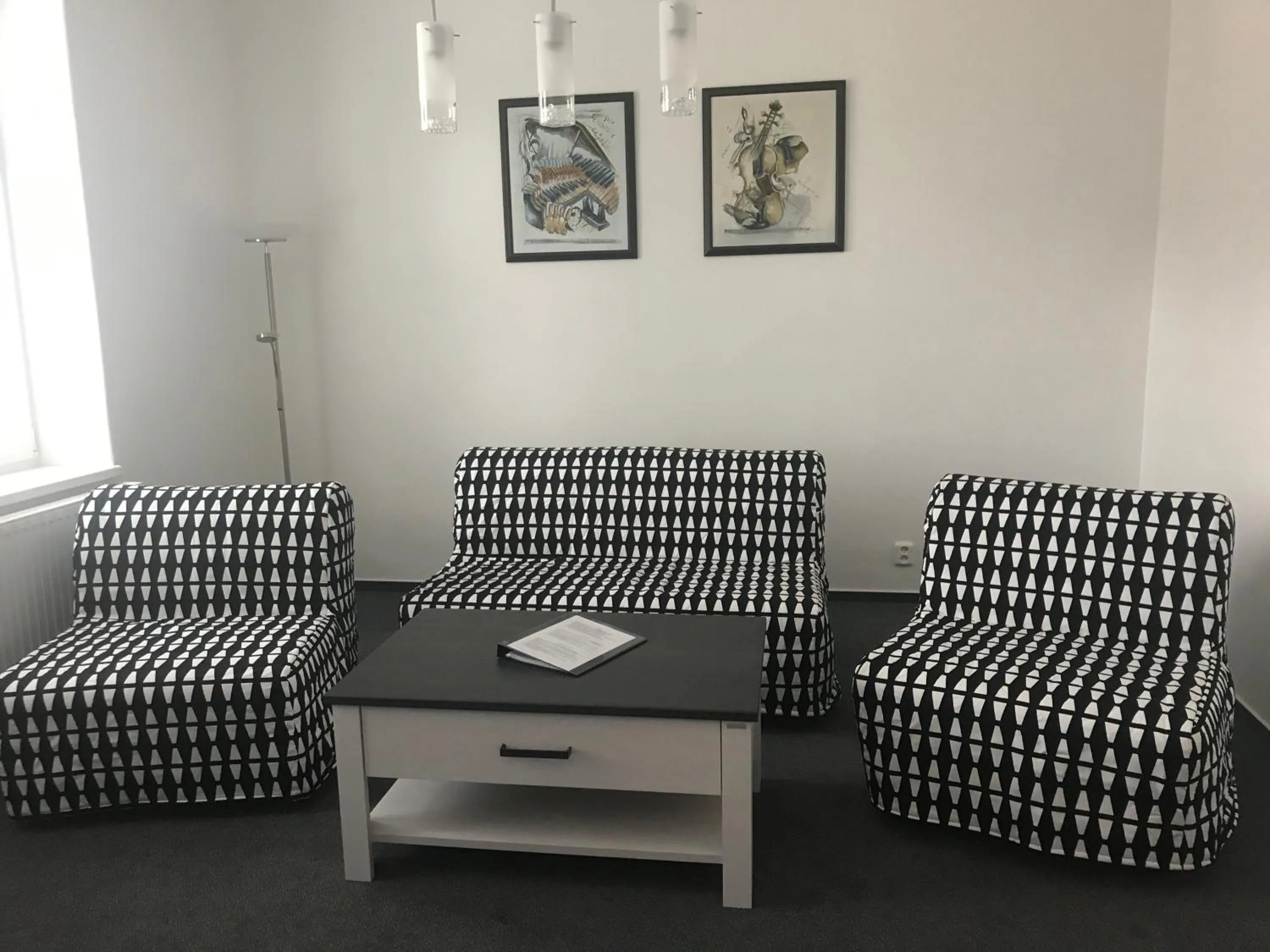 Seating area in Penzion Na Vápence