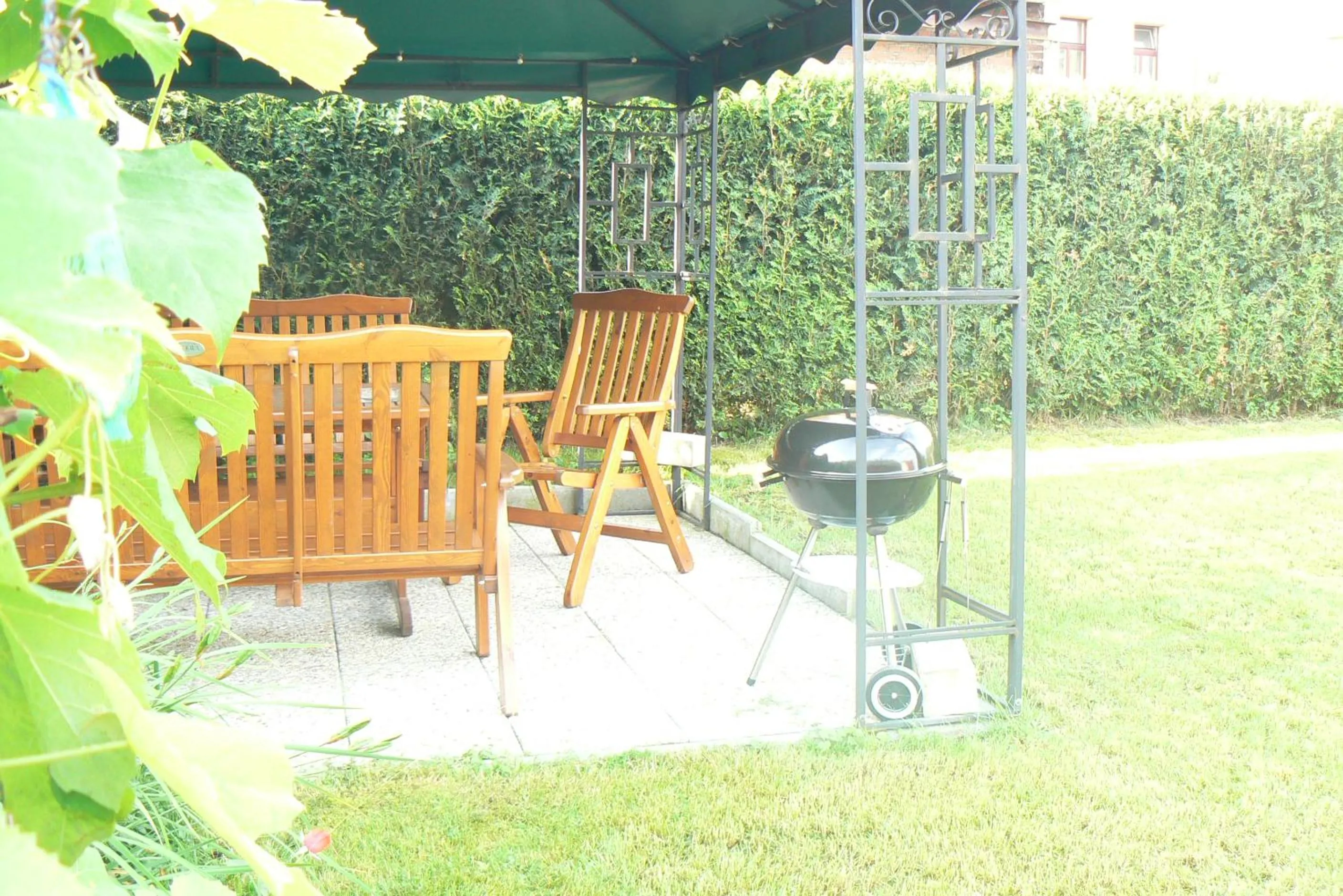 BBQ facilities in Penzion Na Vápence