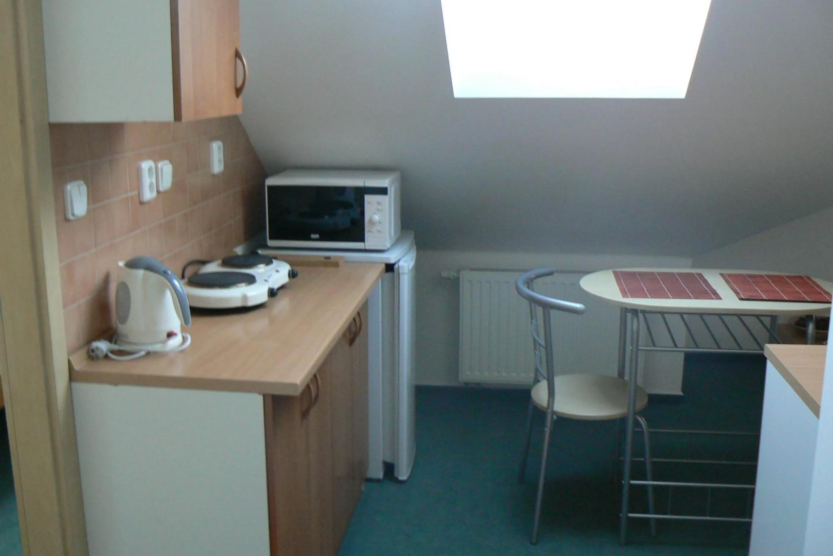 Kitchen or kitchenette in Penzion Na Vápence