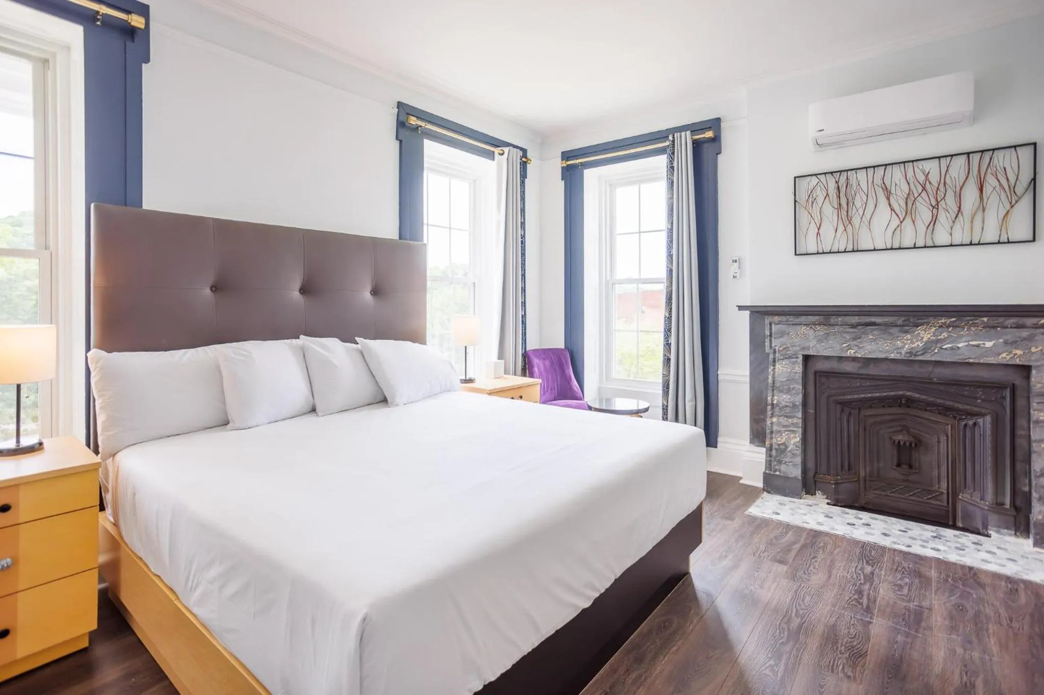 Bed in Hotel Callista