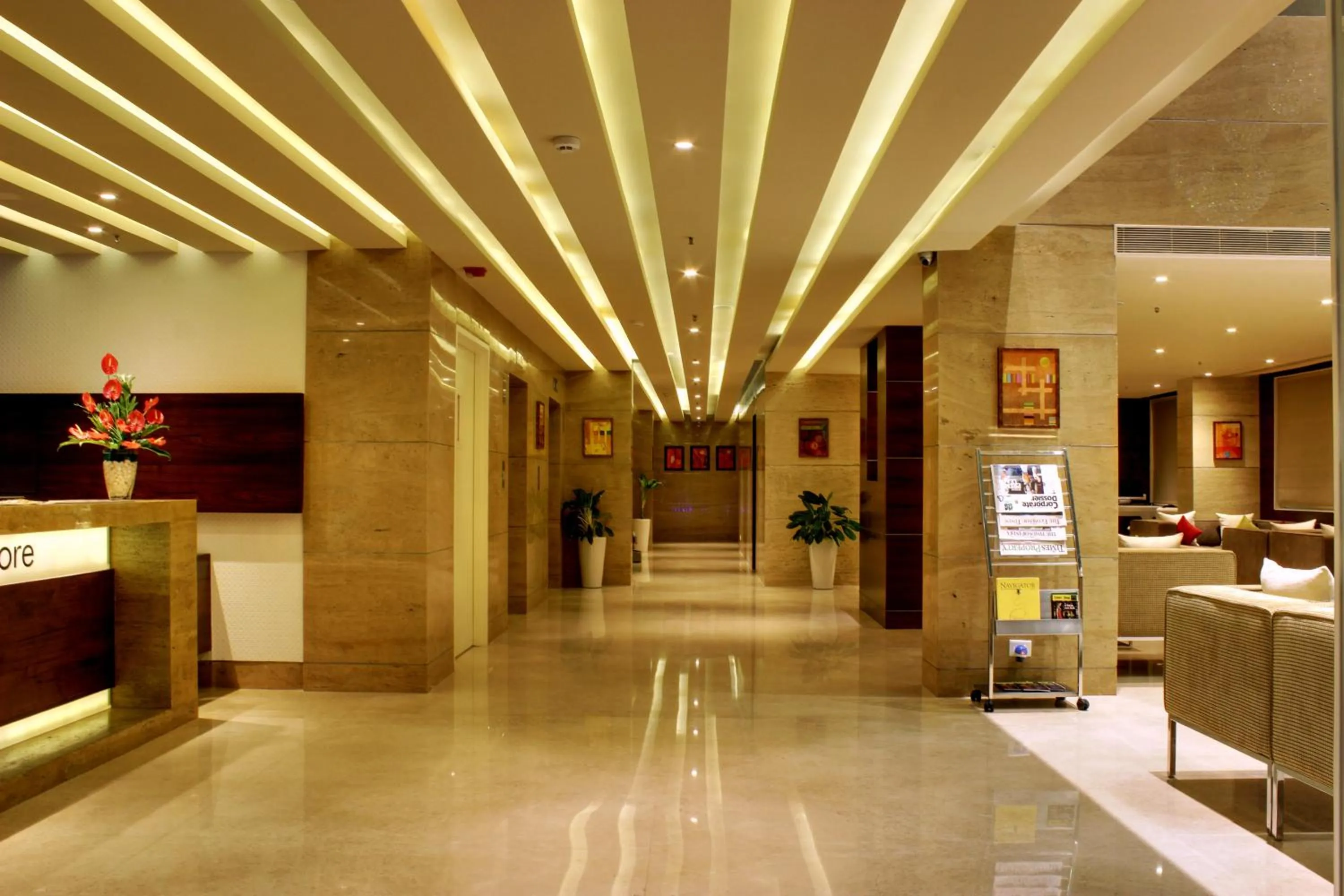 Lobby or reception in Ramada Encore Domlur Bangalore