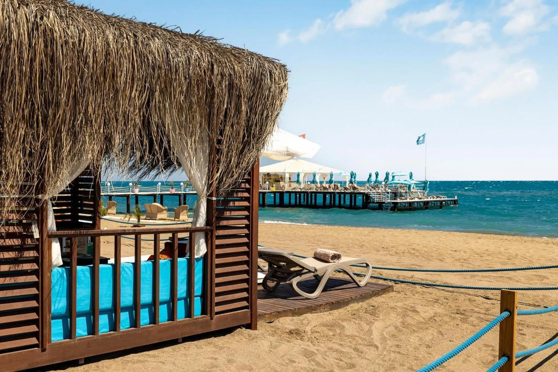 Beach in Concorde De Luxe Resort Lara Antalya- Prive Ultra All Inclusive