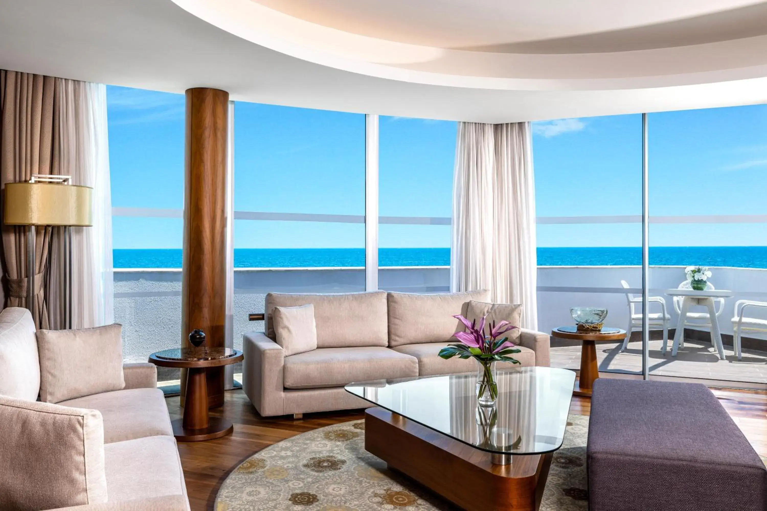 Deluxe Royal Suite with Sea View and Balcony in Concorde De Luxe Resort Lara Antalya- Prive Ultra All Inclusive Deluxe Royal Suite with Sea View and Balcony in Concorde De Luxe Resort Lara Antalya- Prive Ultra All Inclusive