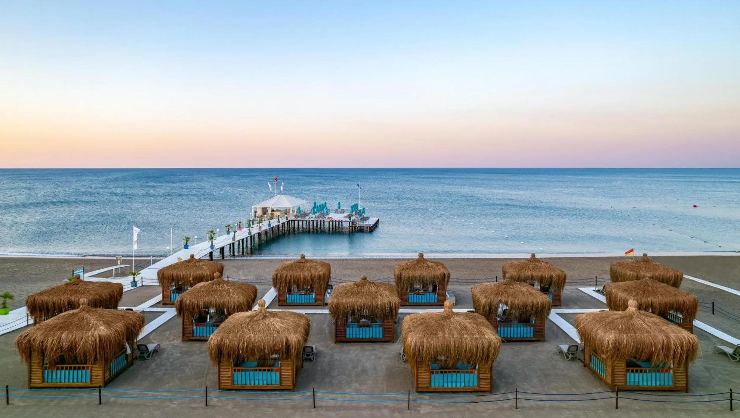 Beach in Concorde De Luxe Resort Lara Antalya- Prive Ultra All Inclusive