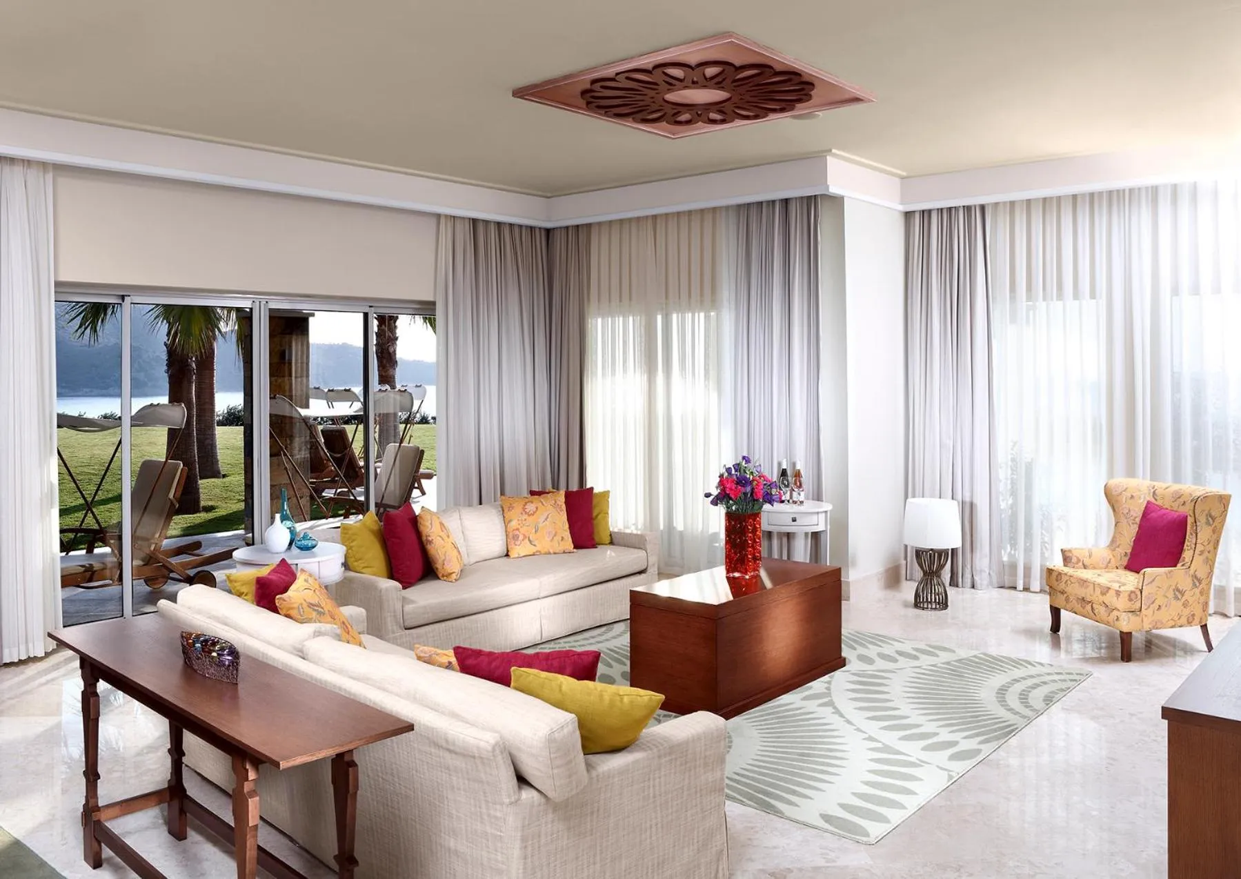 Living room in Xanadu Island