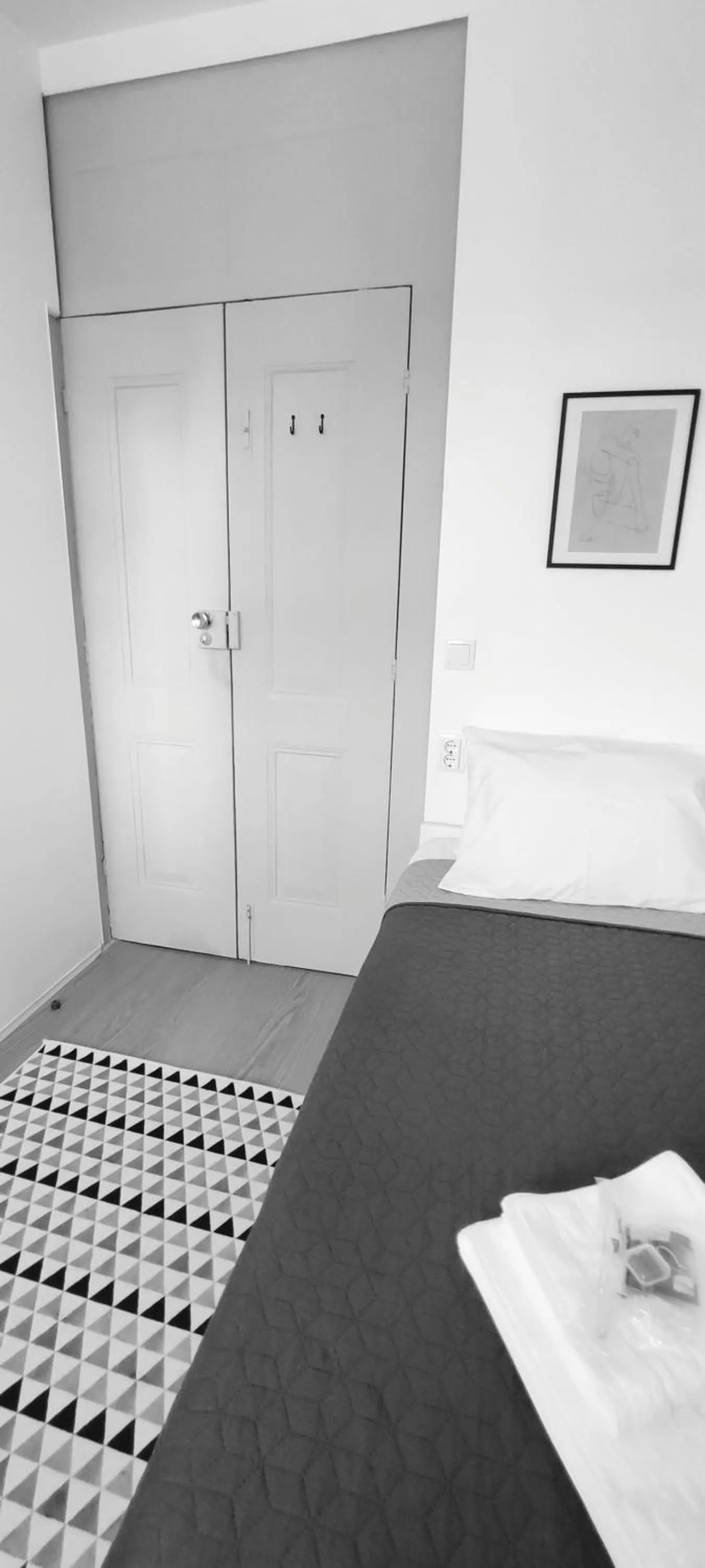 Bedroom, Bed in Vila Santa Cruz Guest House