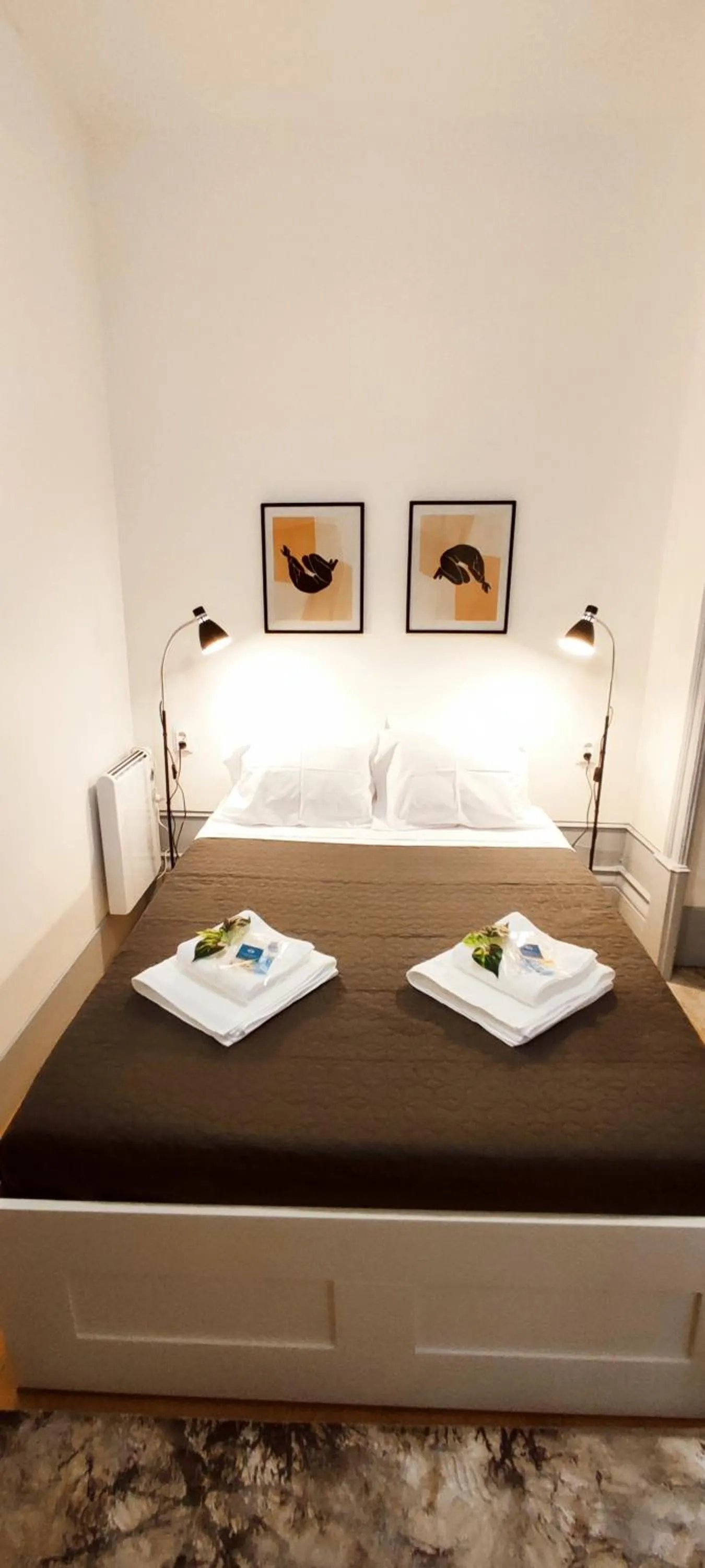 Bed in Vila Santa Cruz Guest House