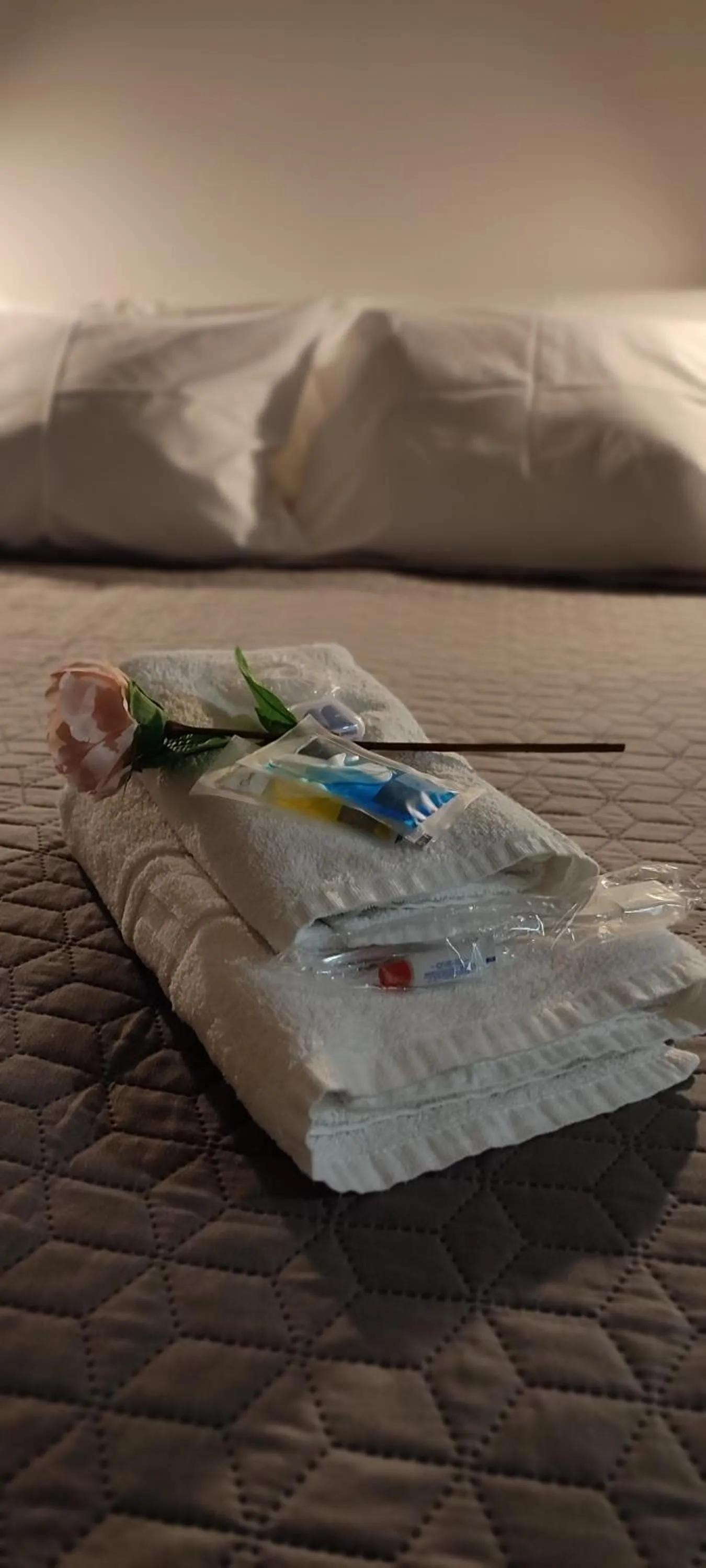 Bed in Vila Santa Cruz Guest House