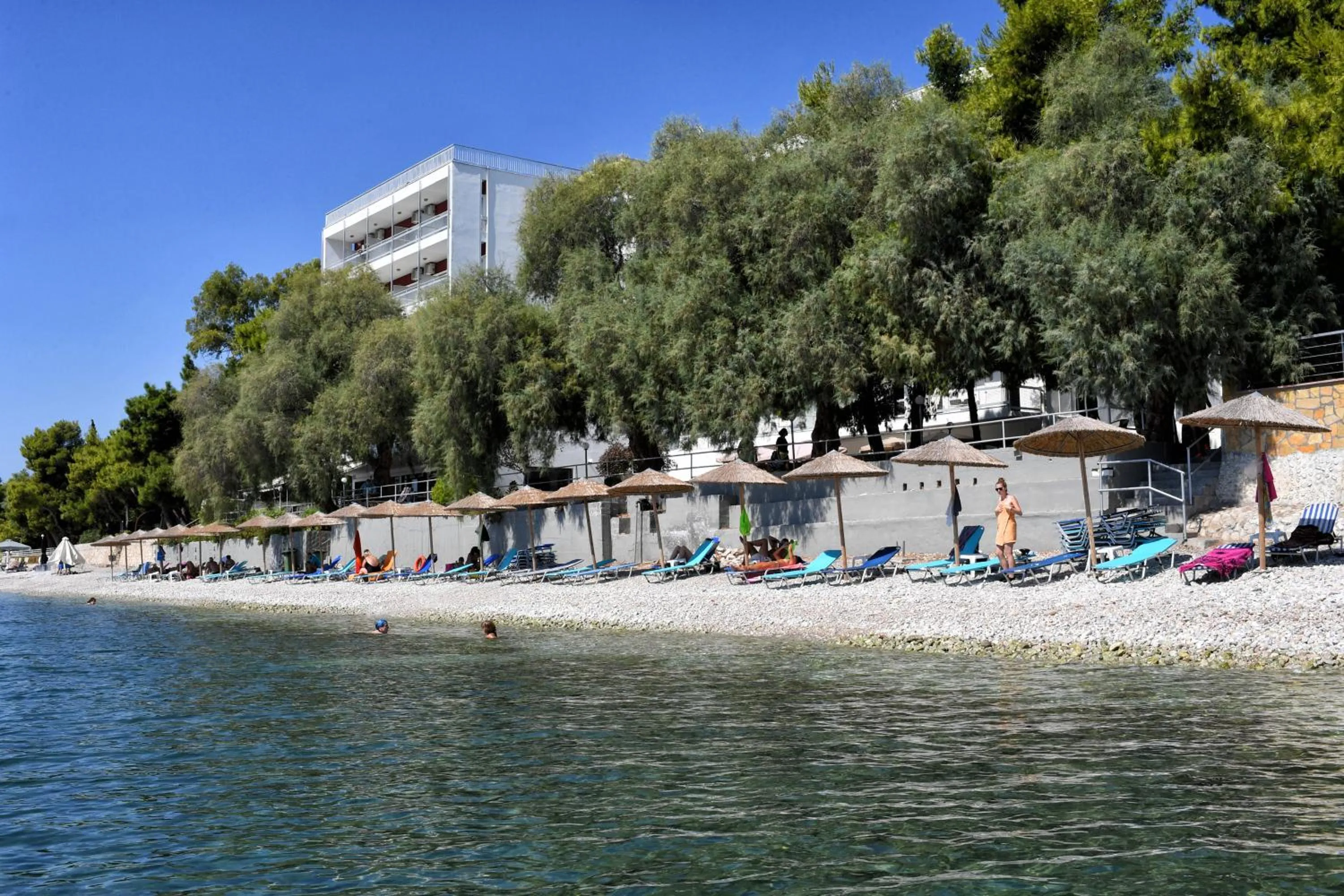 Beach in Siagas Beach Hotel