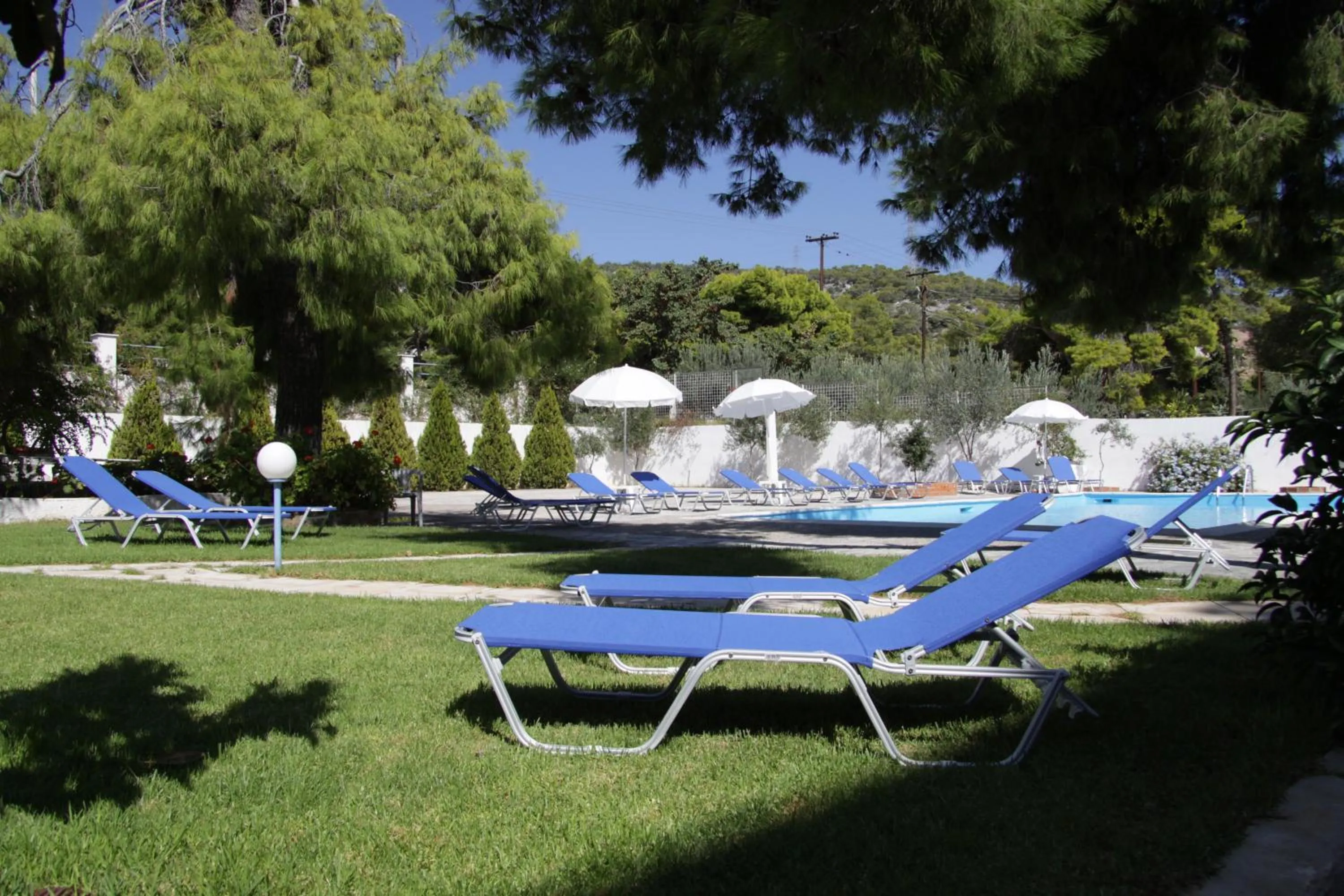 Garden in Siagas Beach Hotel