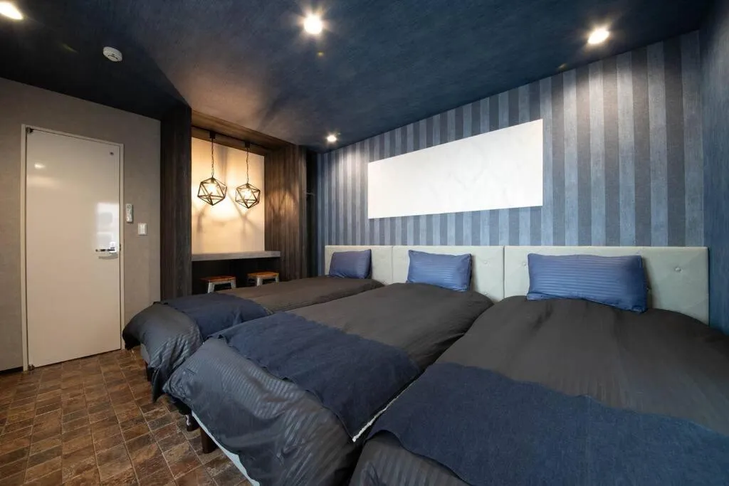 Bed in The BEEHIVE OTARU