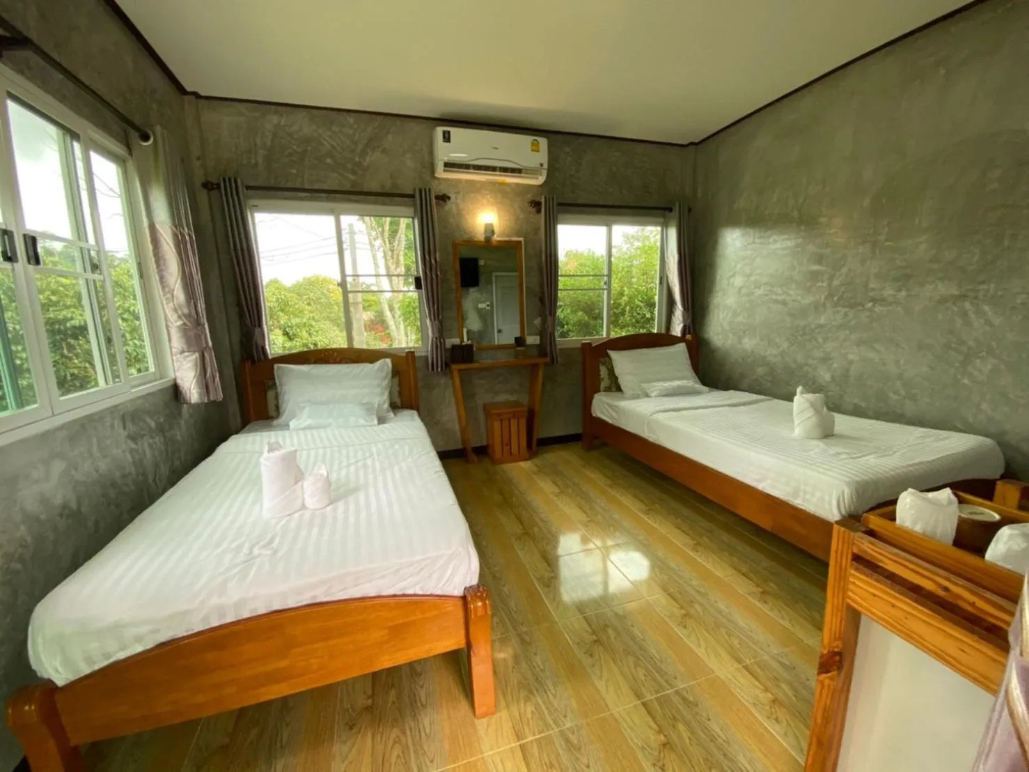 Bed in Pruksa View Homestay