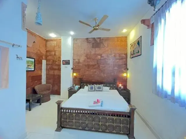 Deluxe Double Room with Castle View in Karma Homestay A Heritage Home Deluxe Double Room with Castle View in Karma Homestay A Heritage Home