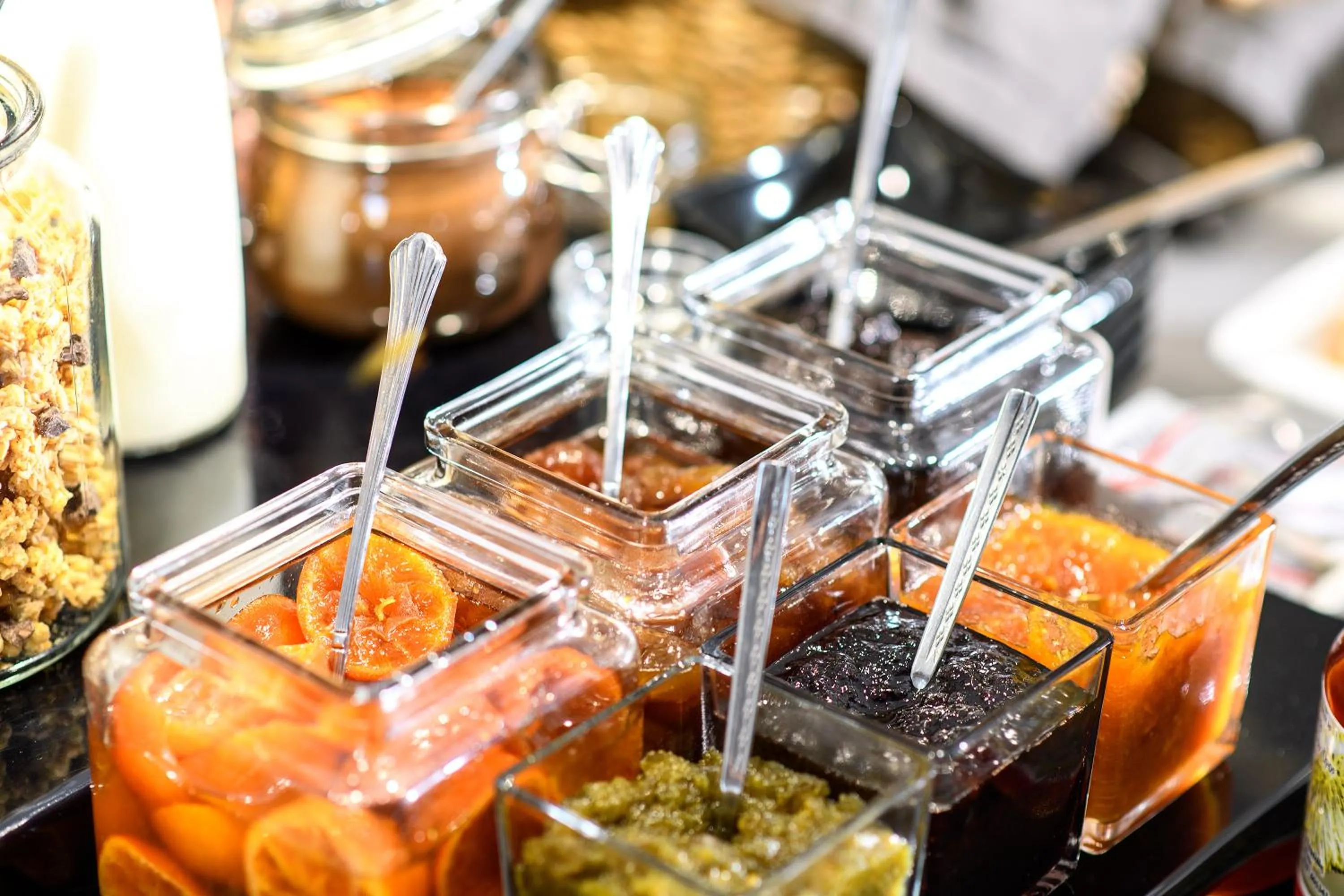 Continental breakfast in Gkeea Boutique Hotel