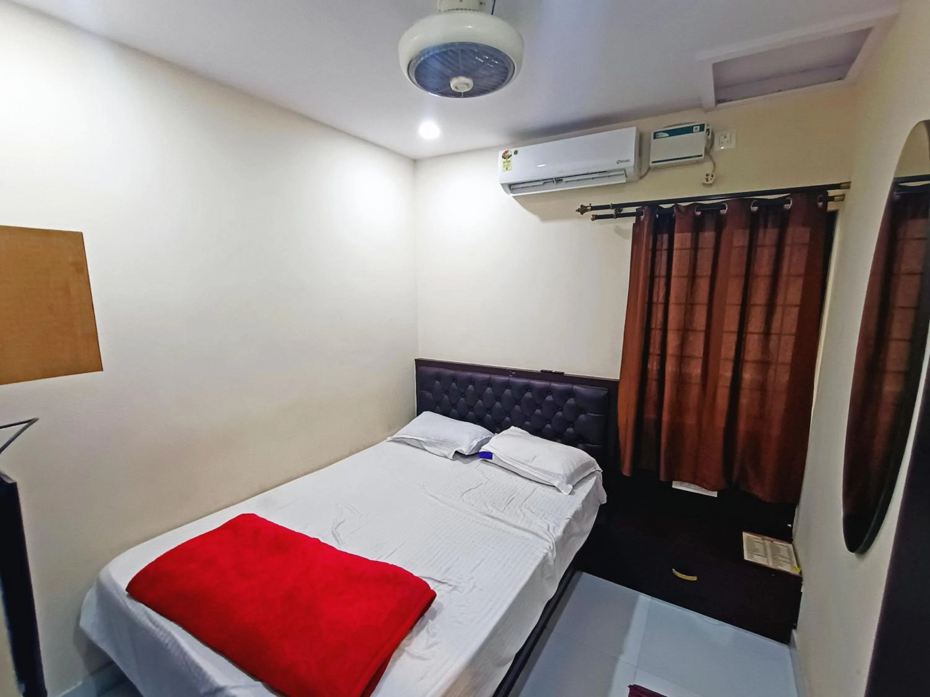 Bedroom, Bed in MG Residency