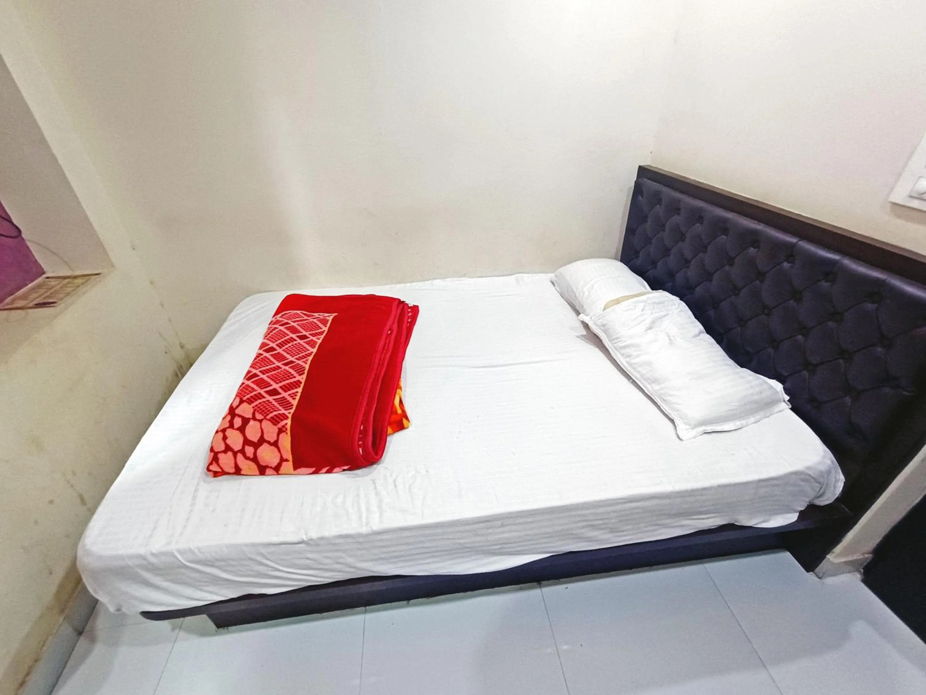 Bedroom, Bed in MG Residency