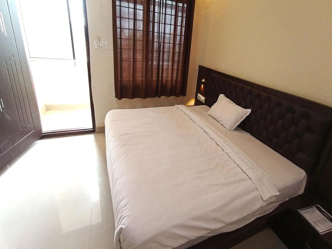 Bedroom, Bed in MG Residency