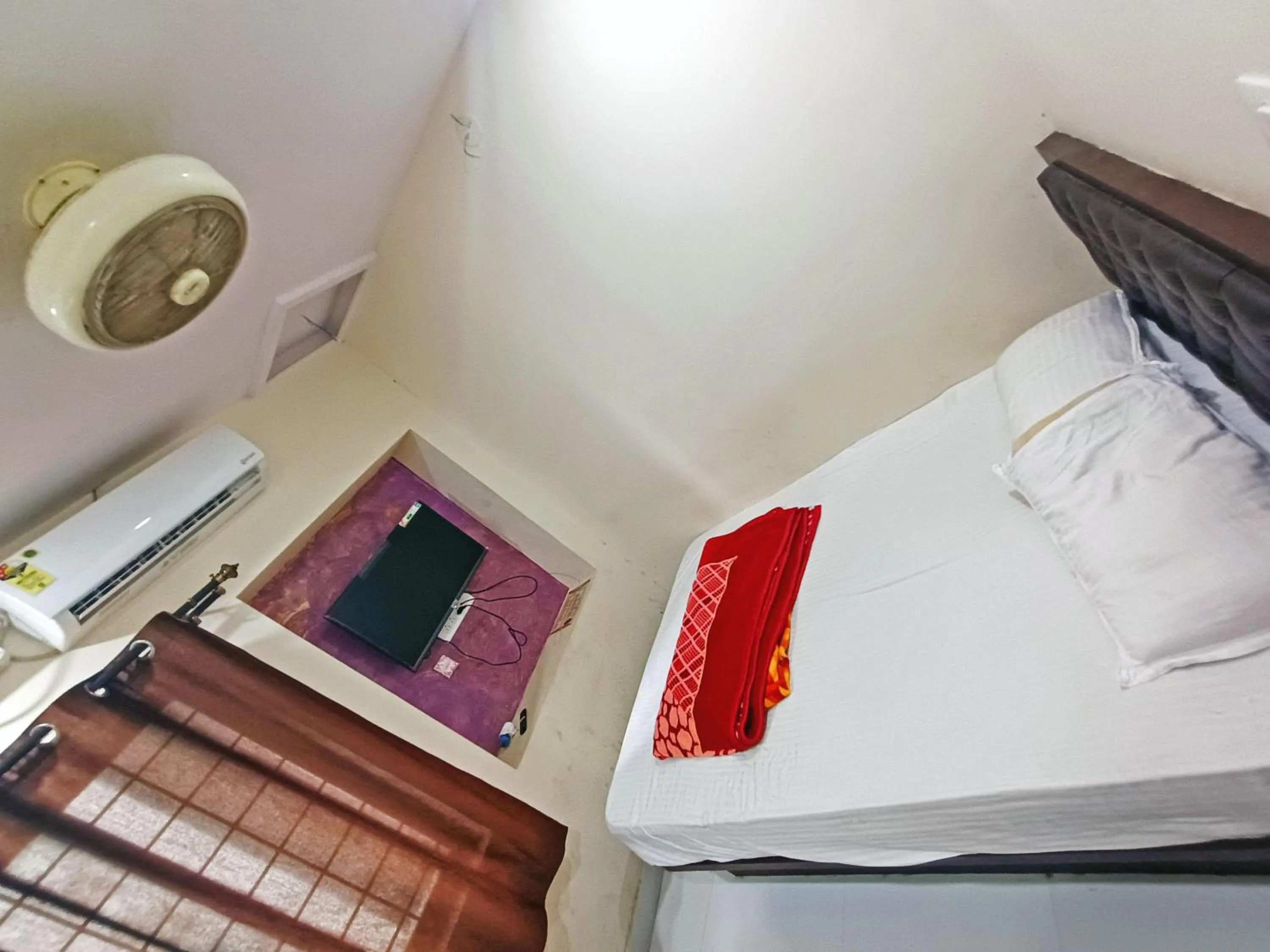 Bedroom, Bed in MG Residency