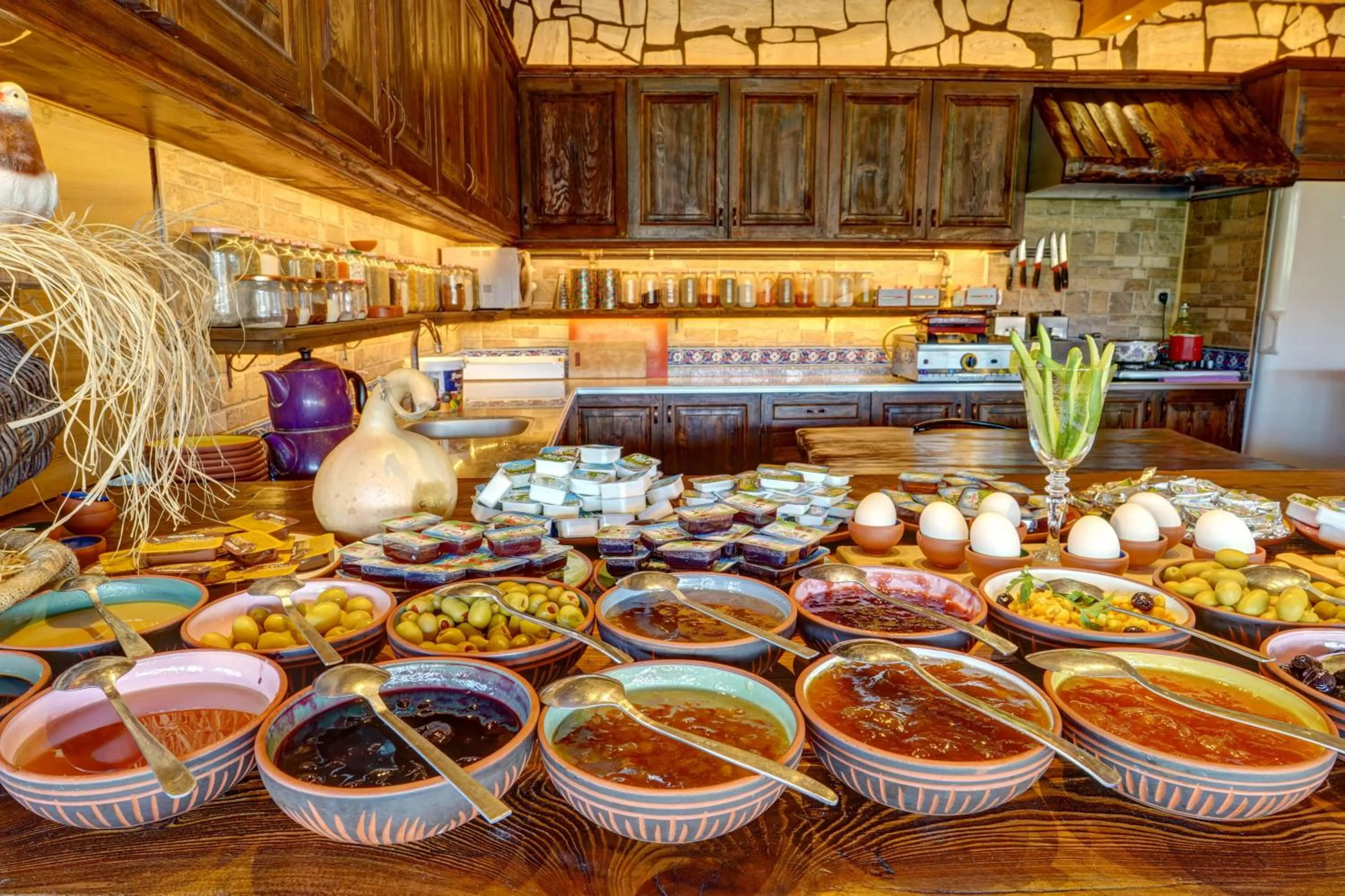 Breakfast in Aşk-ı Nare Cave Hotel Swimming Pool Hot & SPA