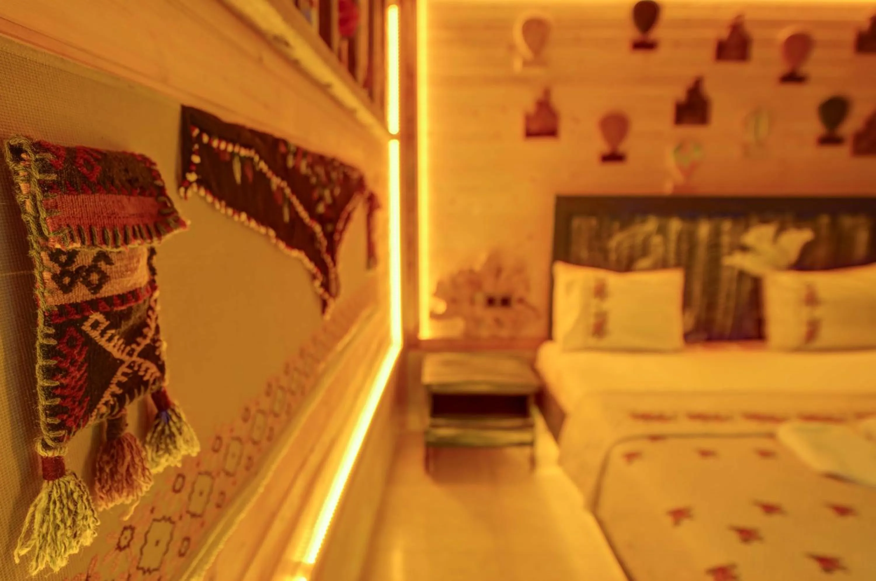 Bedroom, Bed in Aşk-ı Nare Cave Hotel Swimming Pool Hot & SPA