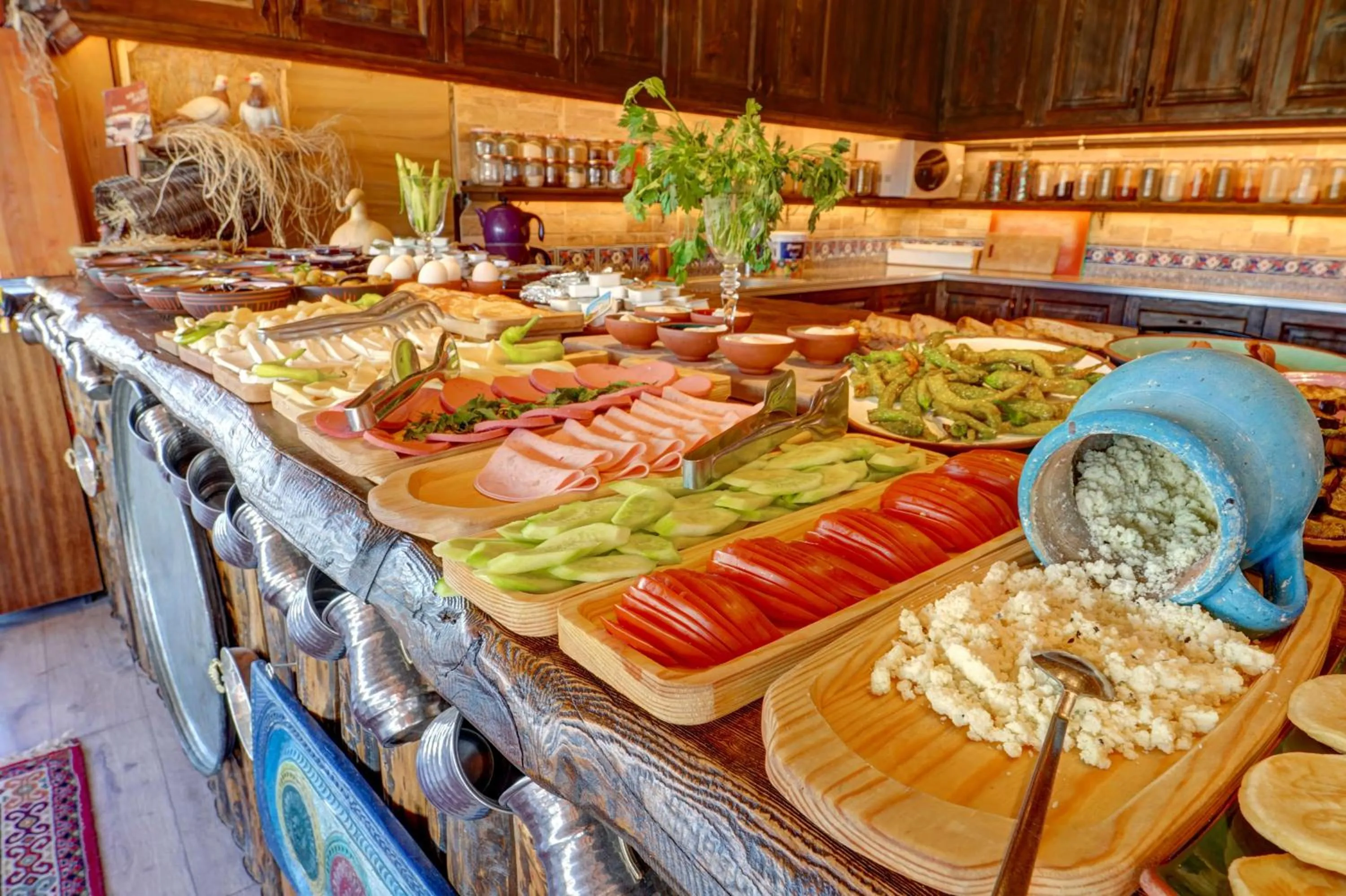Breakfast in Aşk-ı Nare Cave Hotel Swimming Pool Hot & SPA