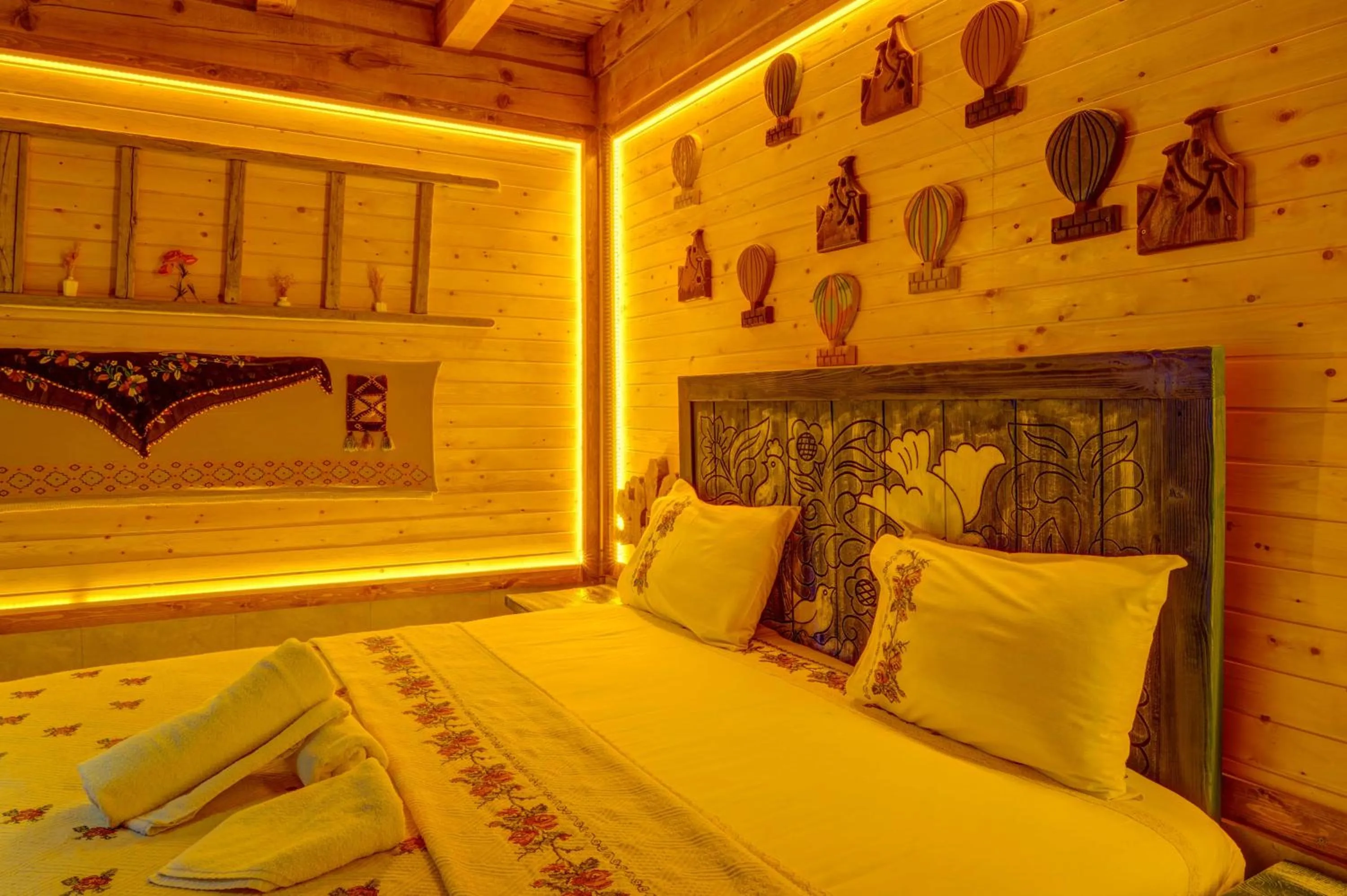 Bedroom, Bed in Aşk-ı Nare Cave Hotel Swimming Pool Hot & SPA