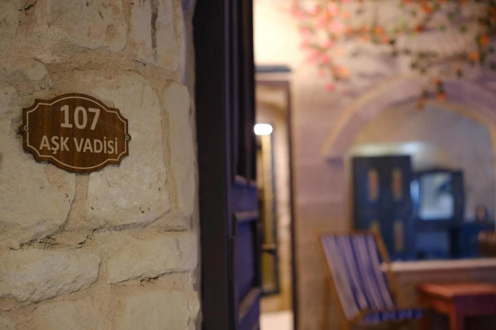 Bedroom in Aşk-ı Nare Cave Hotel Swimming Pool Hot & SPA