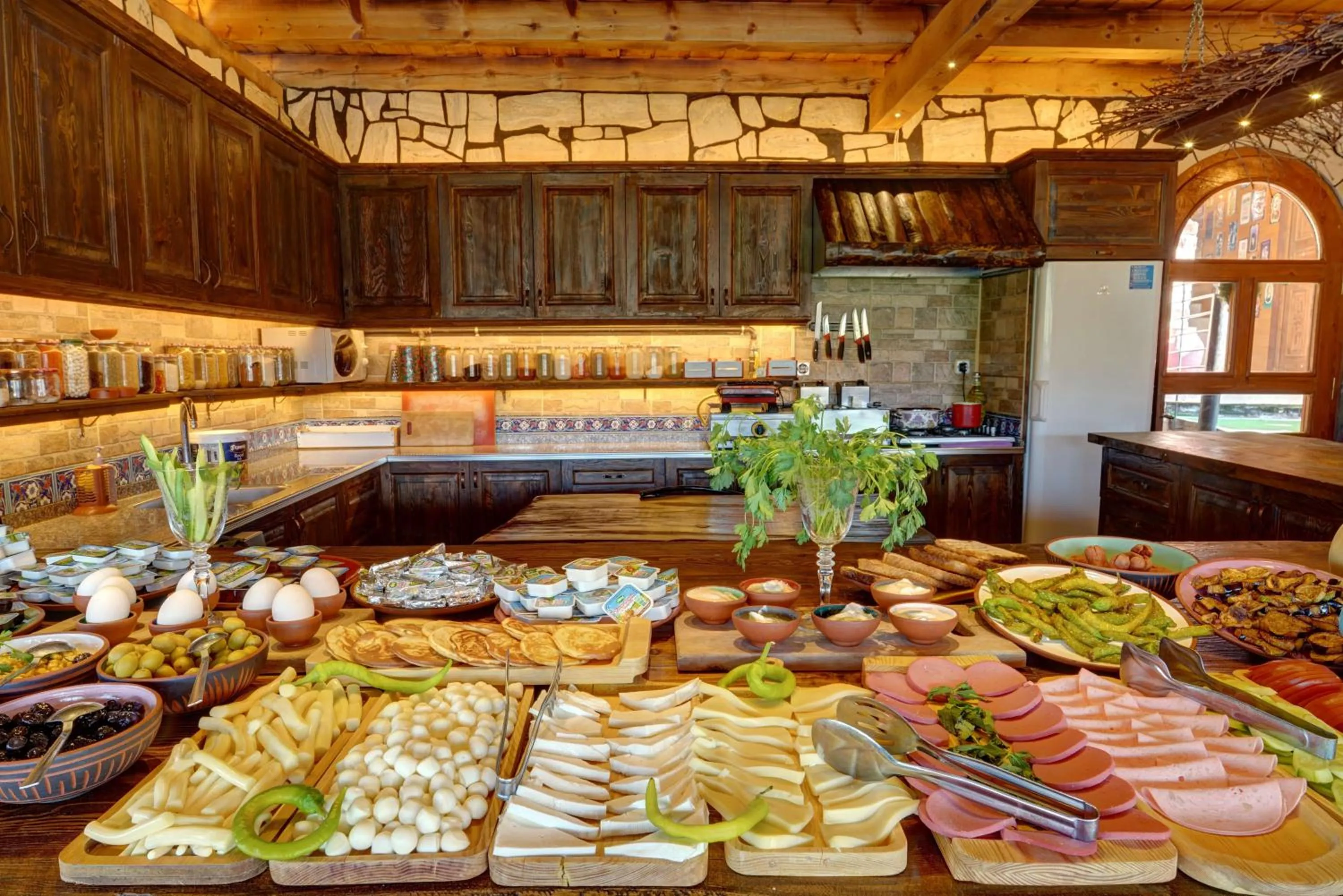 Breakfast in Aşk-ı Nare Cave Hotel Swimming Pool Hot & SPA