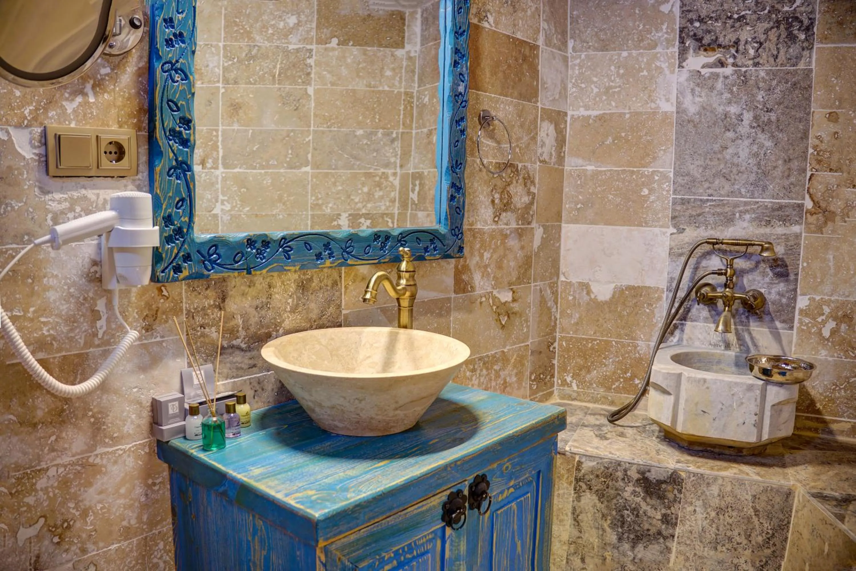 Bathroom in Aşk-ı Nare Cave Hotel Swimming Pool Hot & SPA