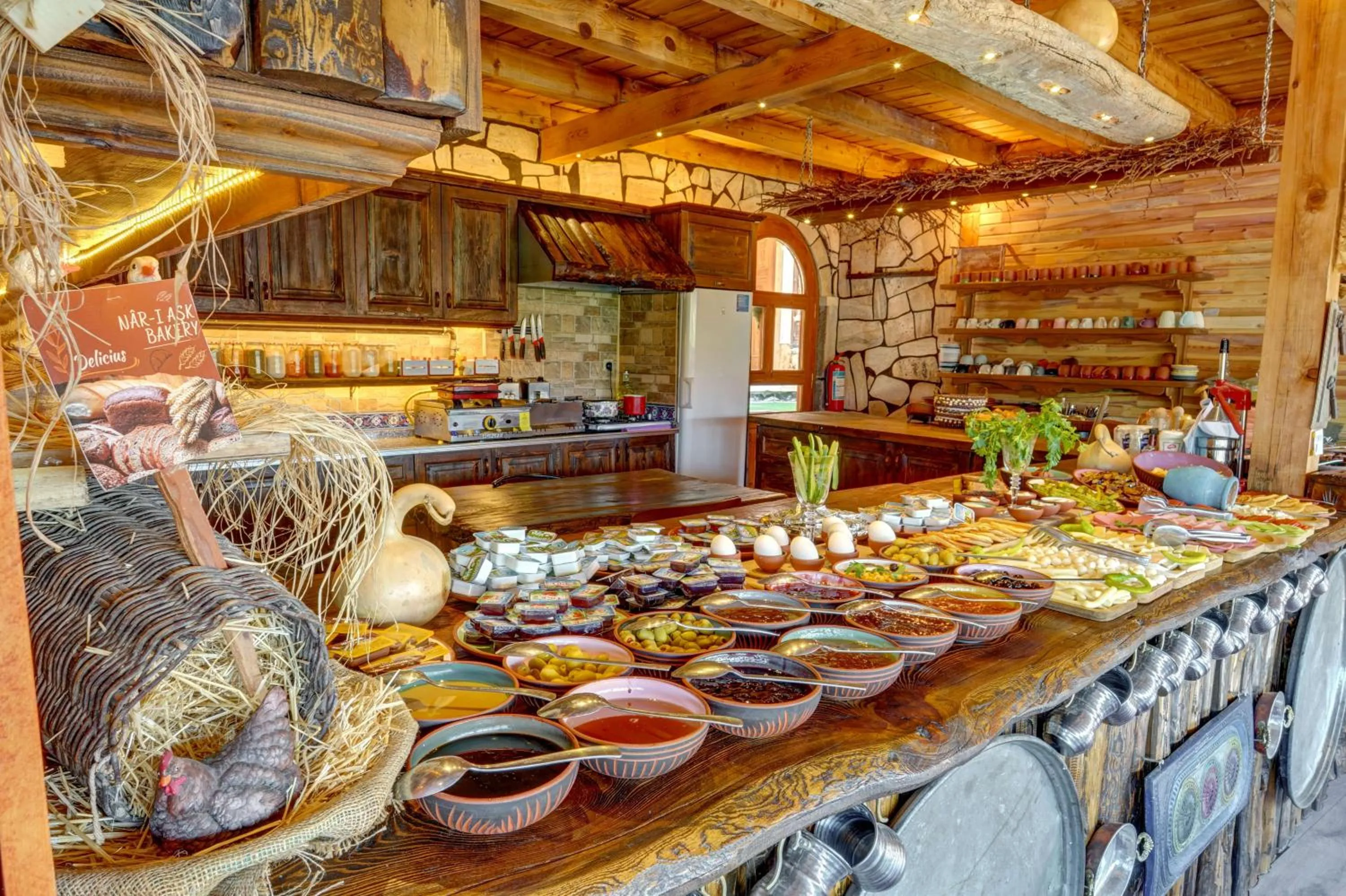 Breakfast in Aşk-ı Nare Cave Hotel Swimming Pool Hot & SPA