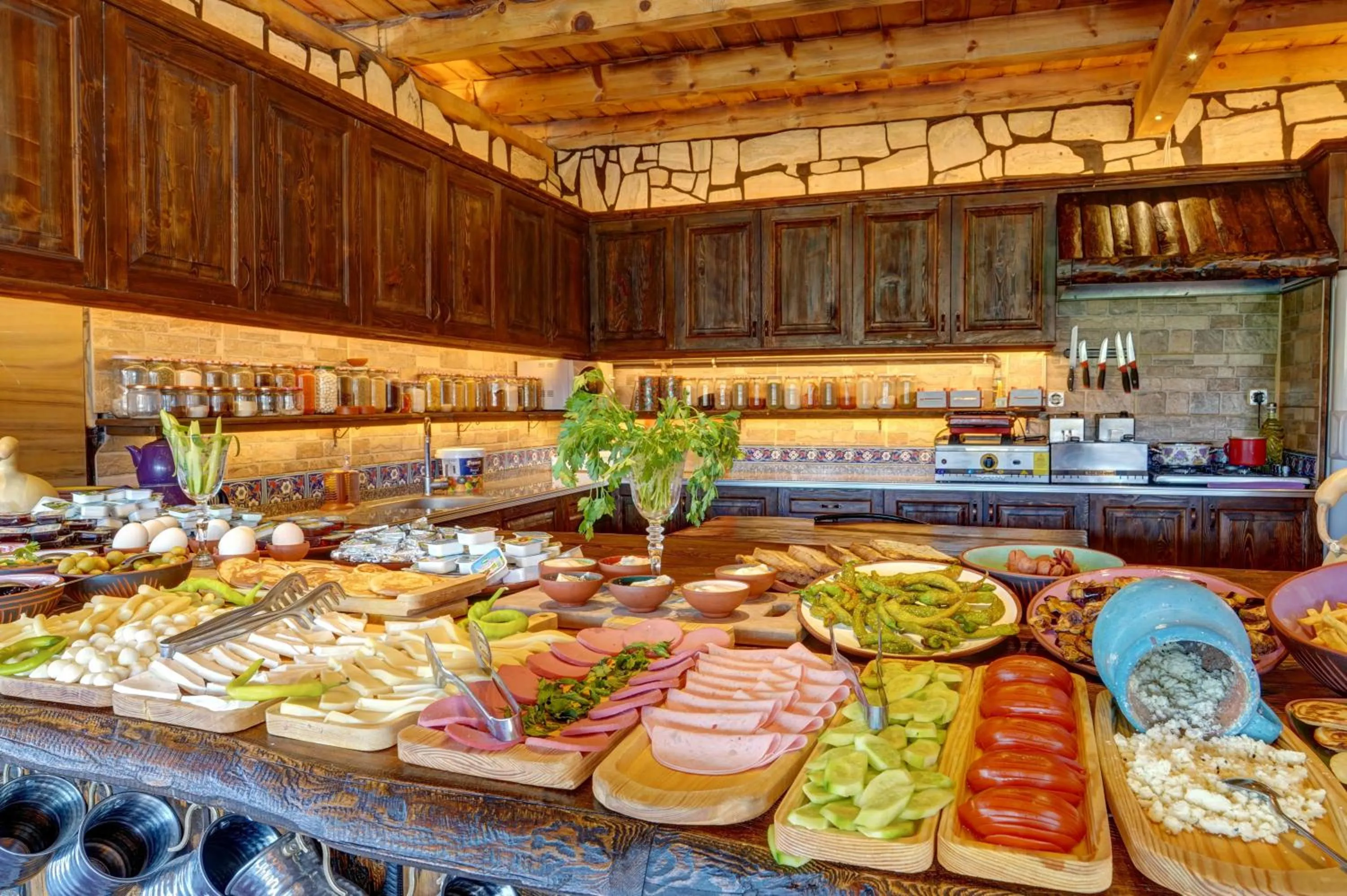 Breakfast in Aşk-ı Nare Cave Hotel Swimming Pool Hot & SPA