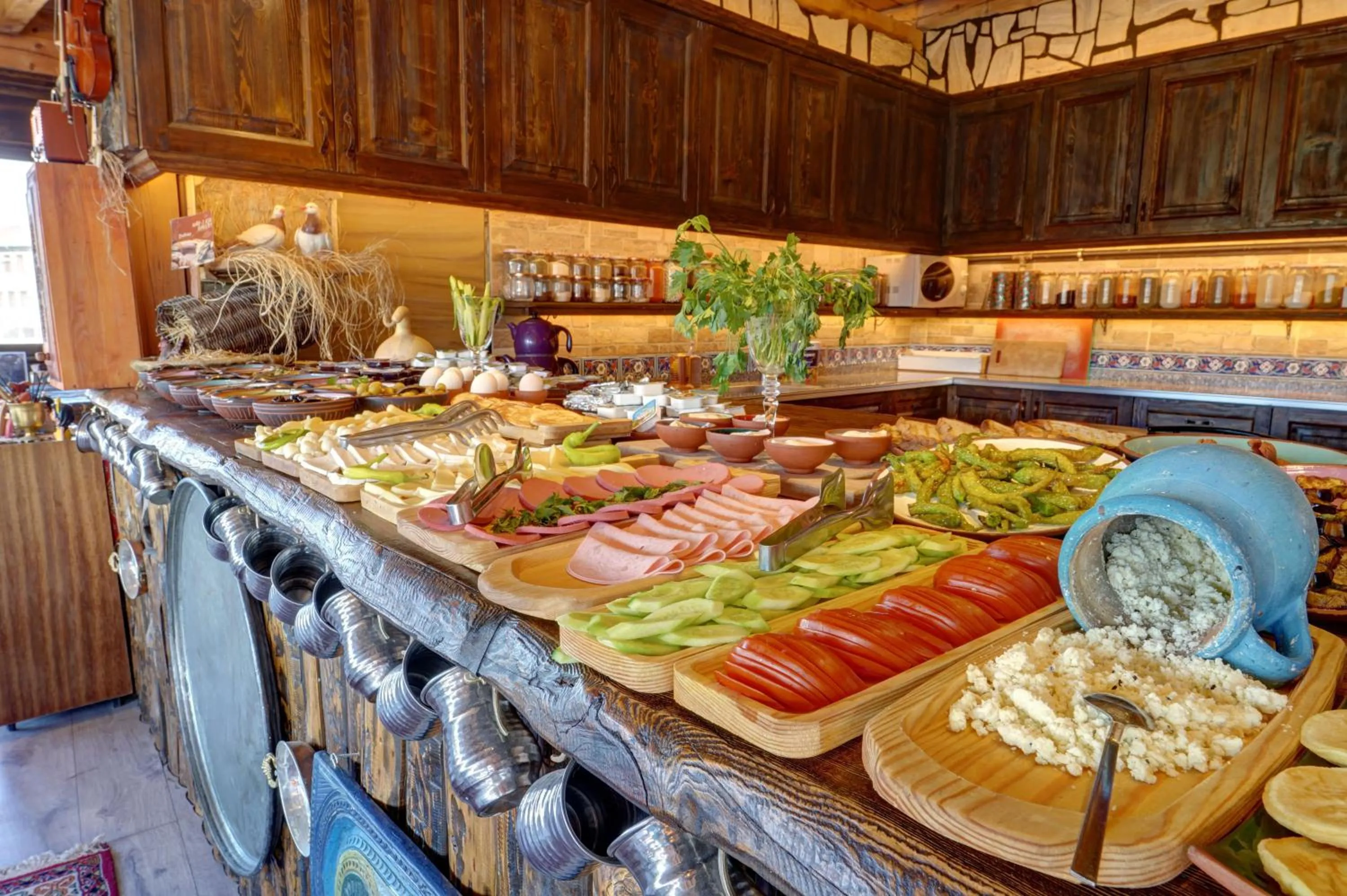 Breakfast in Aşk-ı Nare Cave Hotel Swimming Pool Hot & SPA