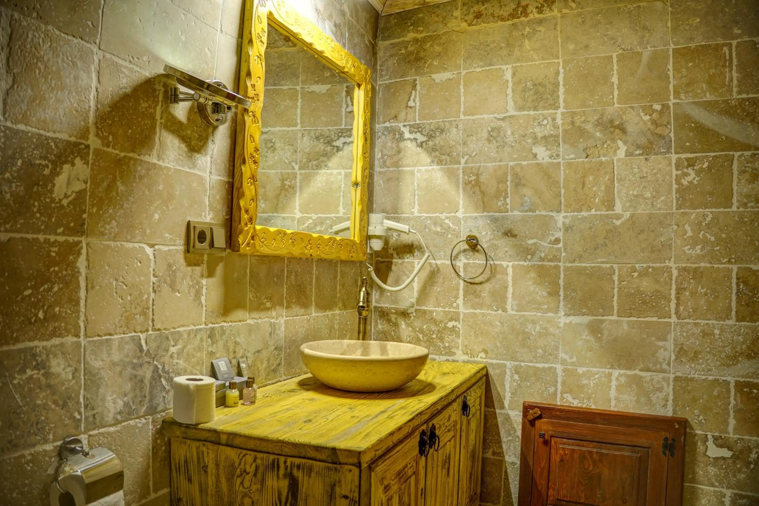 Bathroom in Aşk-ı Nare Cave Hotel Swimming Pool Hot & SPA