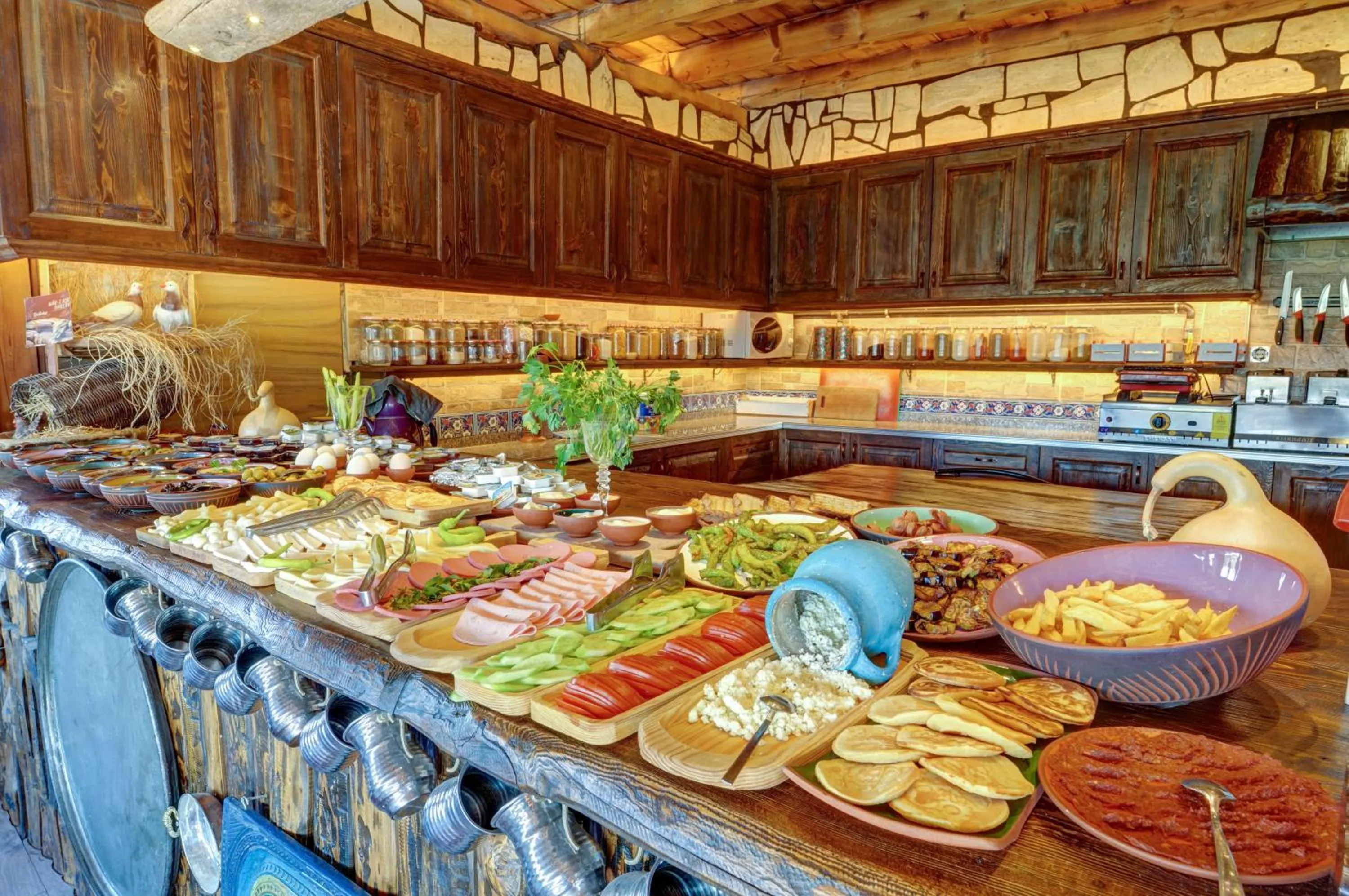 Breakfast in Aşk-ı Nare Cave Hotel Swimming Pool Hot & SPA