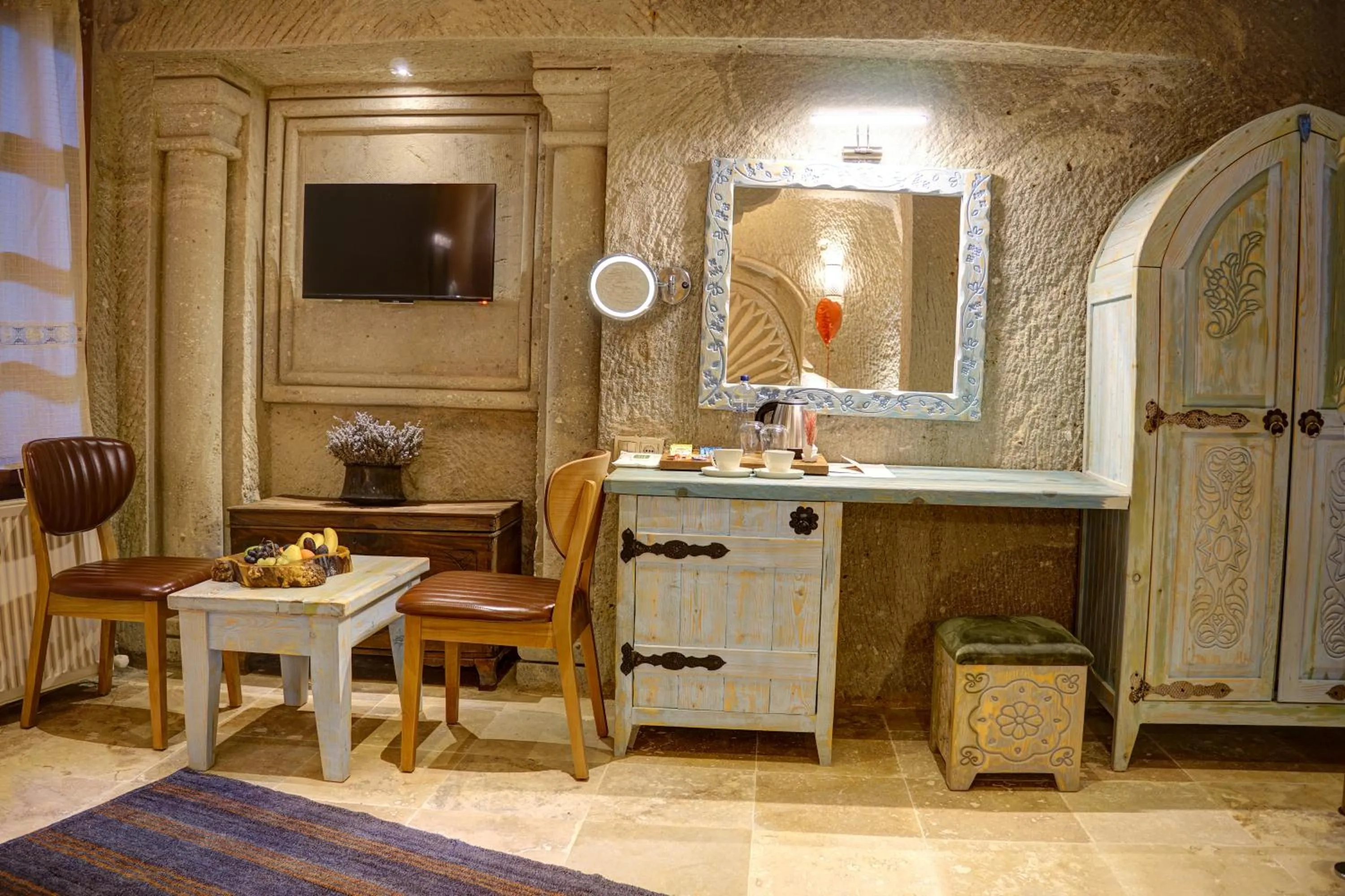 Seating area in Aşk-ı Nare Cave Hotel Swimming Pool Hot & SPA