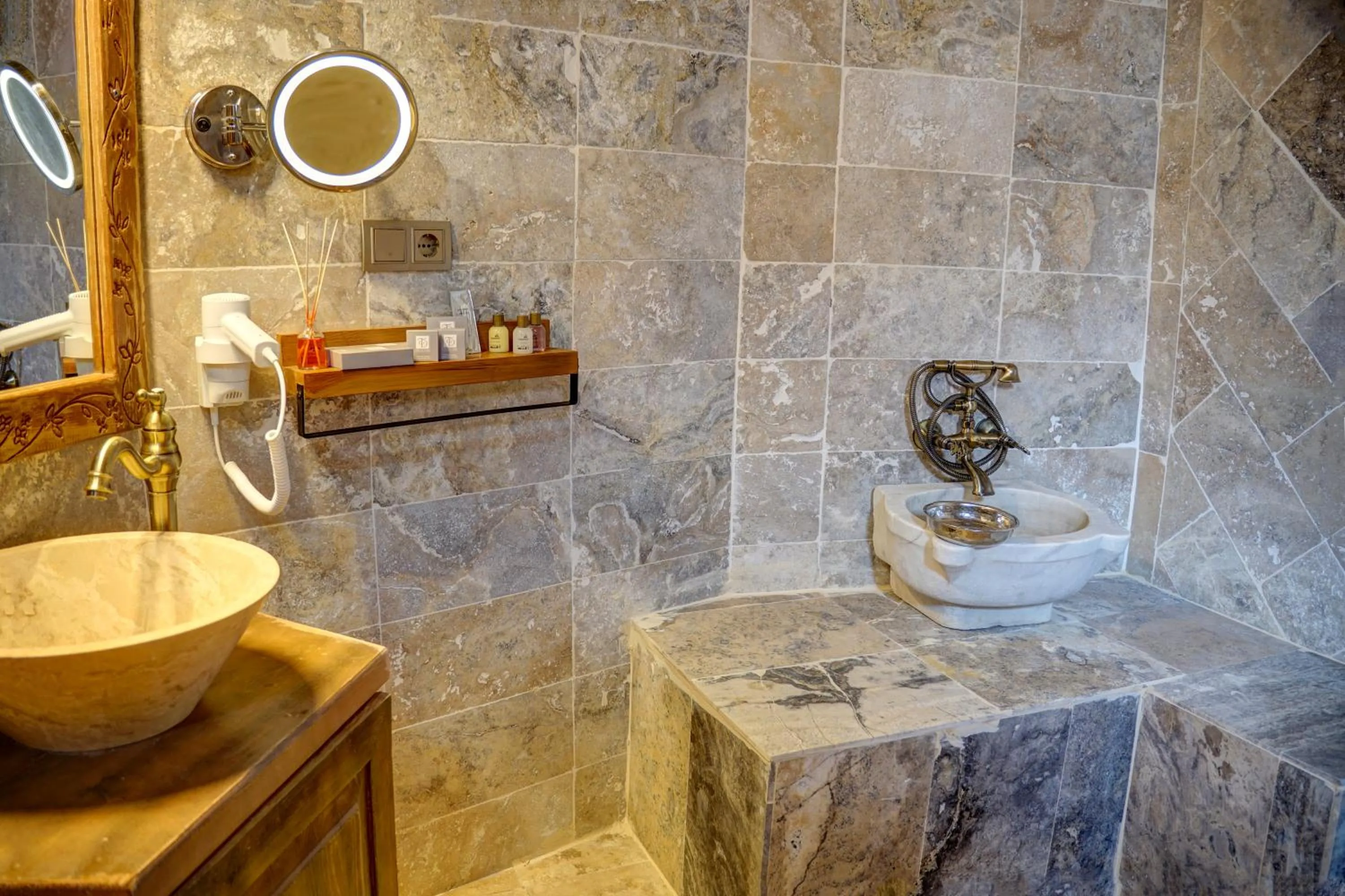 Bathroom in Aşk-ı Nare Cave Hotel Swimming Pool Hot & SPA