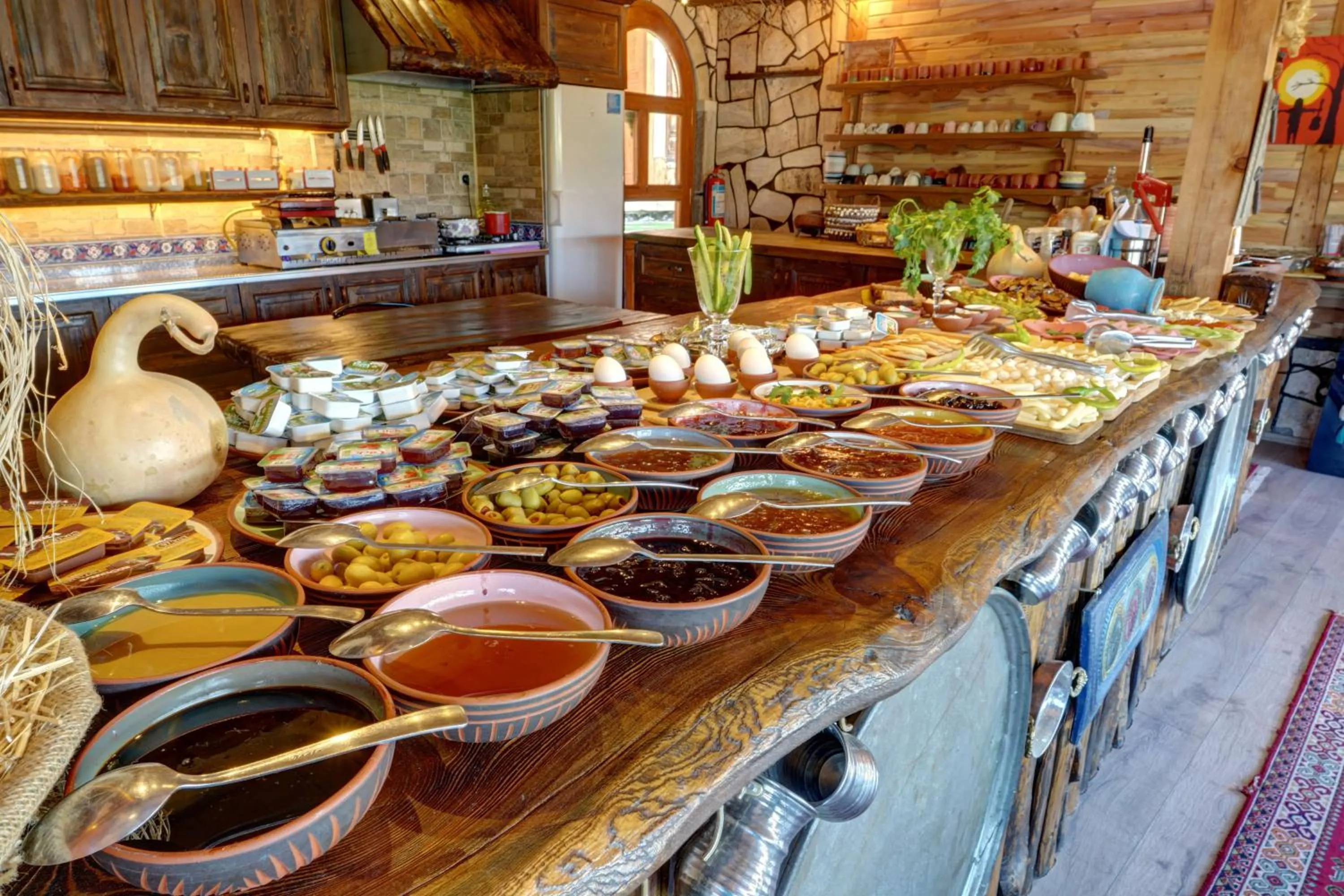 Breakfast in Aşk-ı Nare Cave Hotel Swimming Pool Hot & SPA
