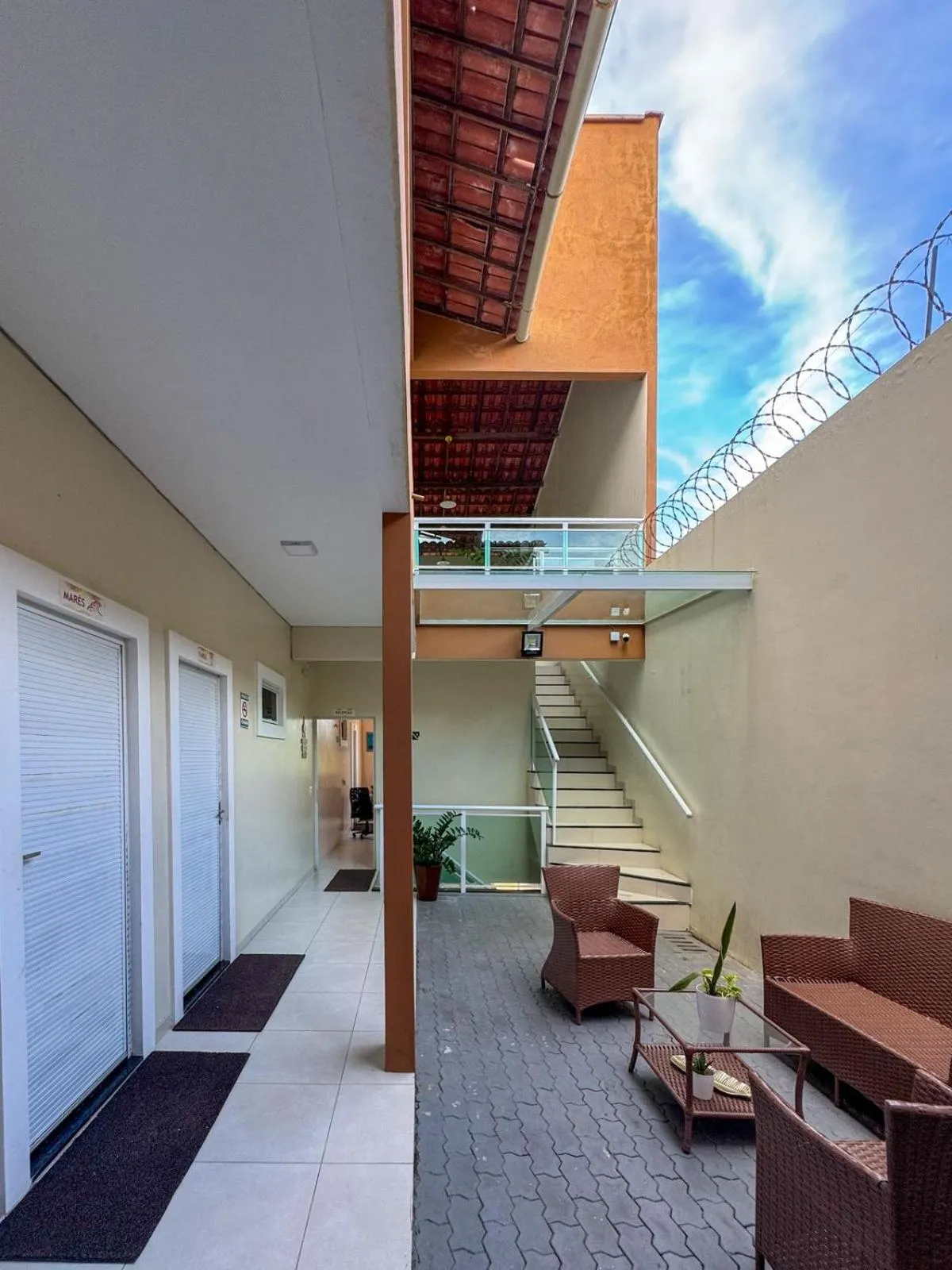 Patio in Pousada dos Corais