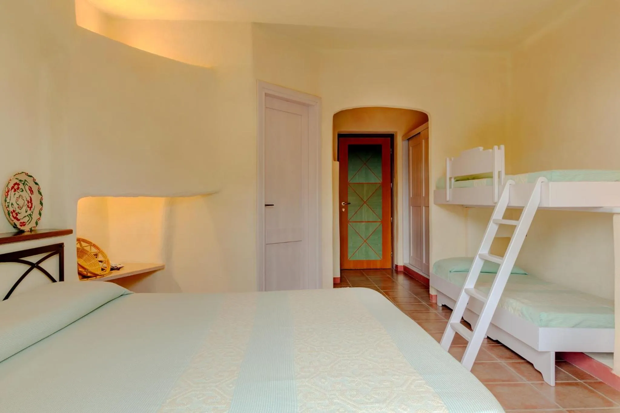 Bed in Park Hotel Asinara