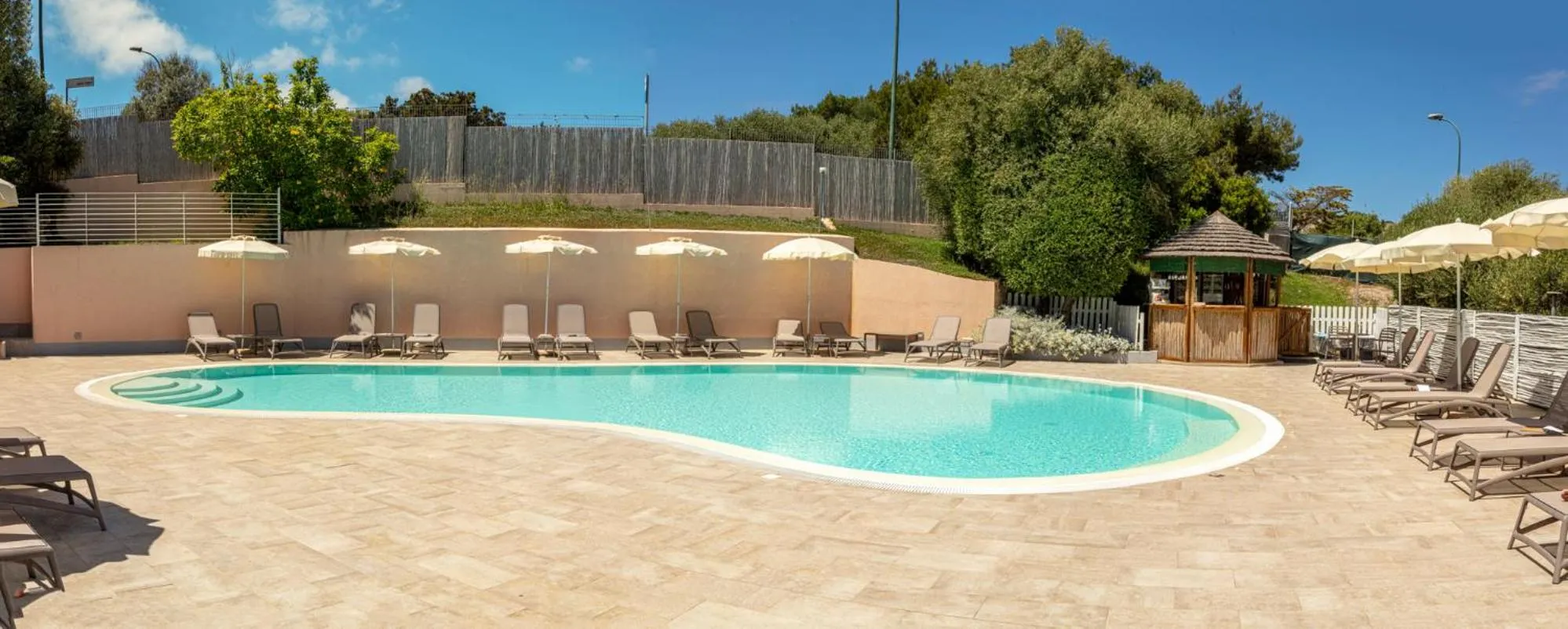 Swimming pool in Park Hotel Asinara