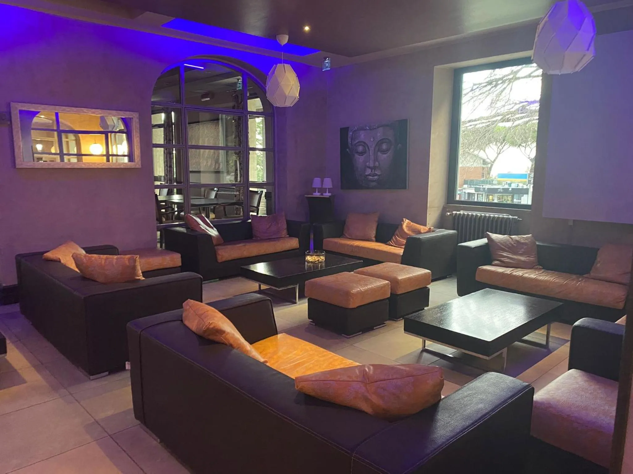 Seating area in Domus Park Hotel & SPA