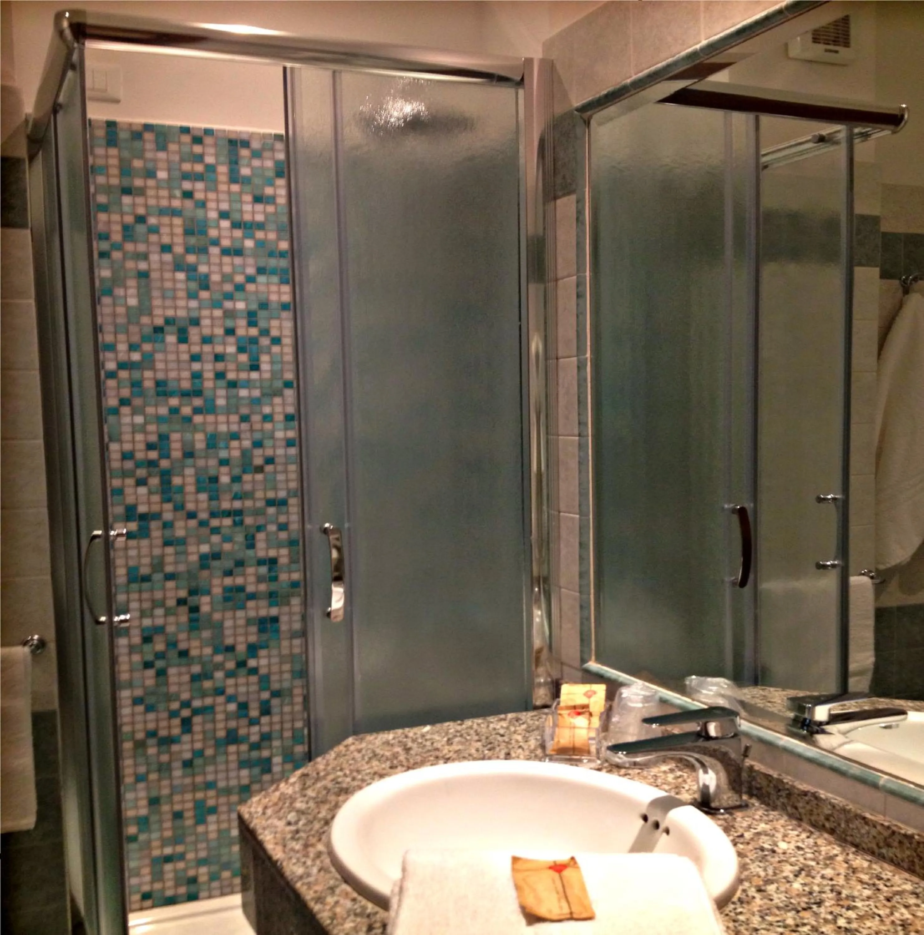 Bathroom in Hotel Villa Giulia