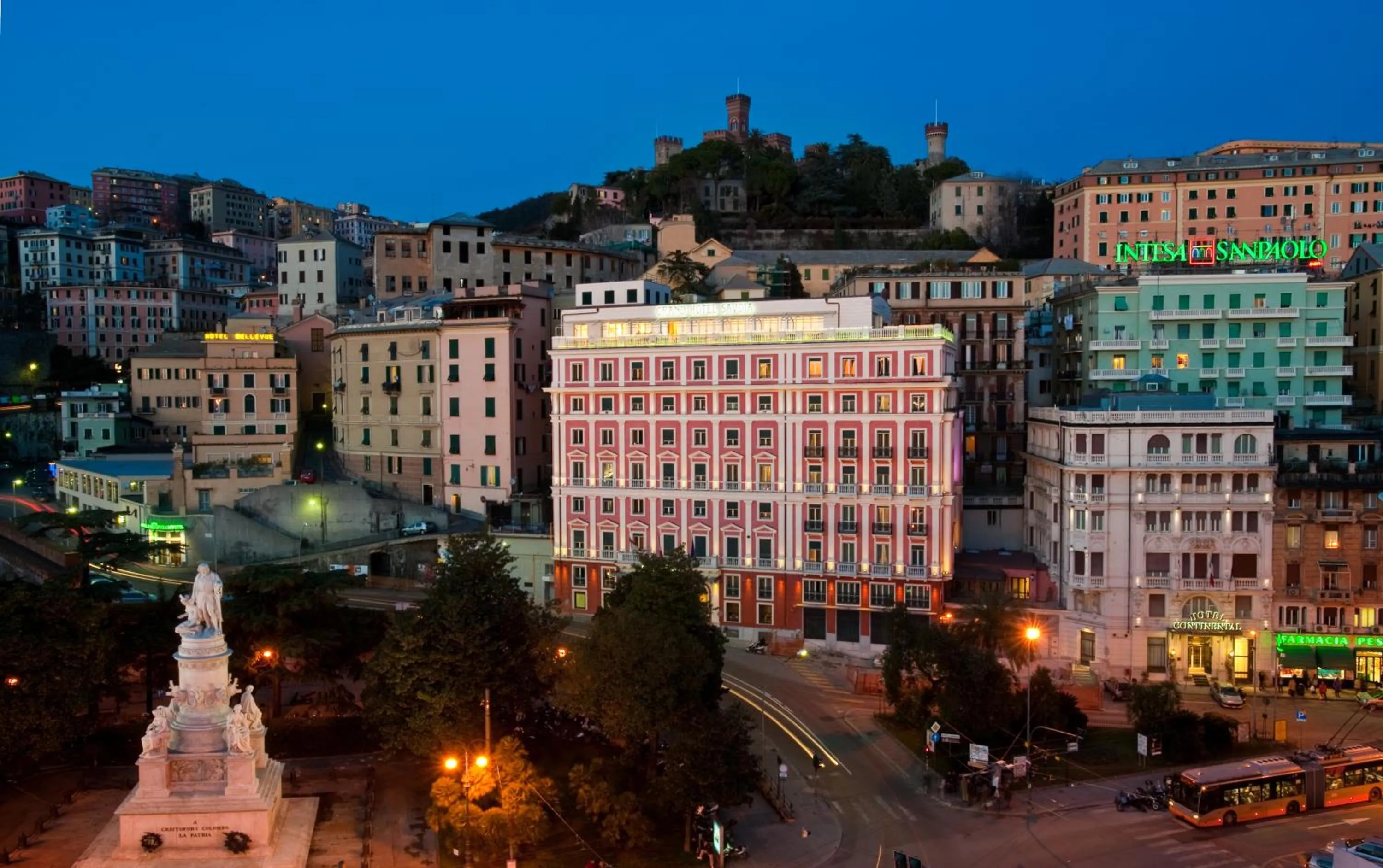 Property building in Grand Hotel Savoia