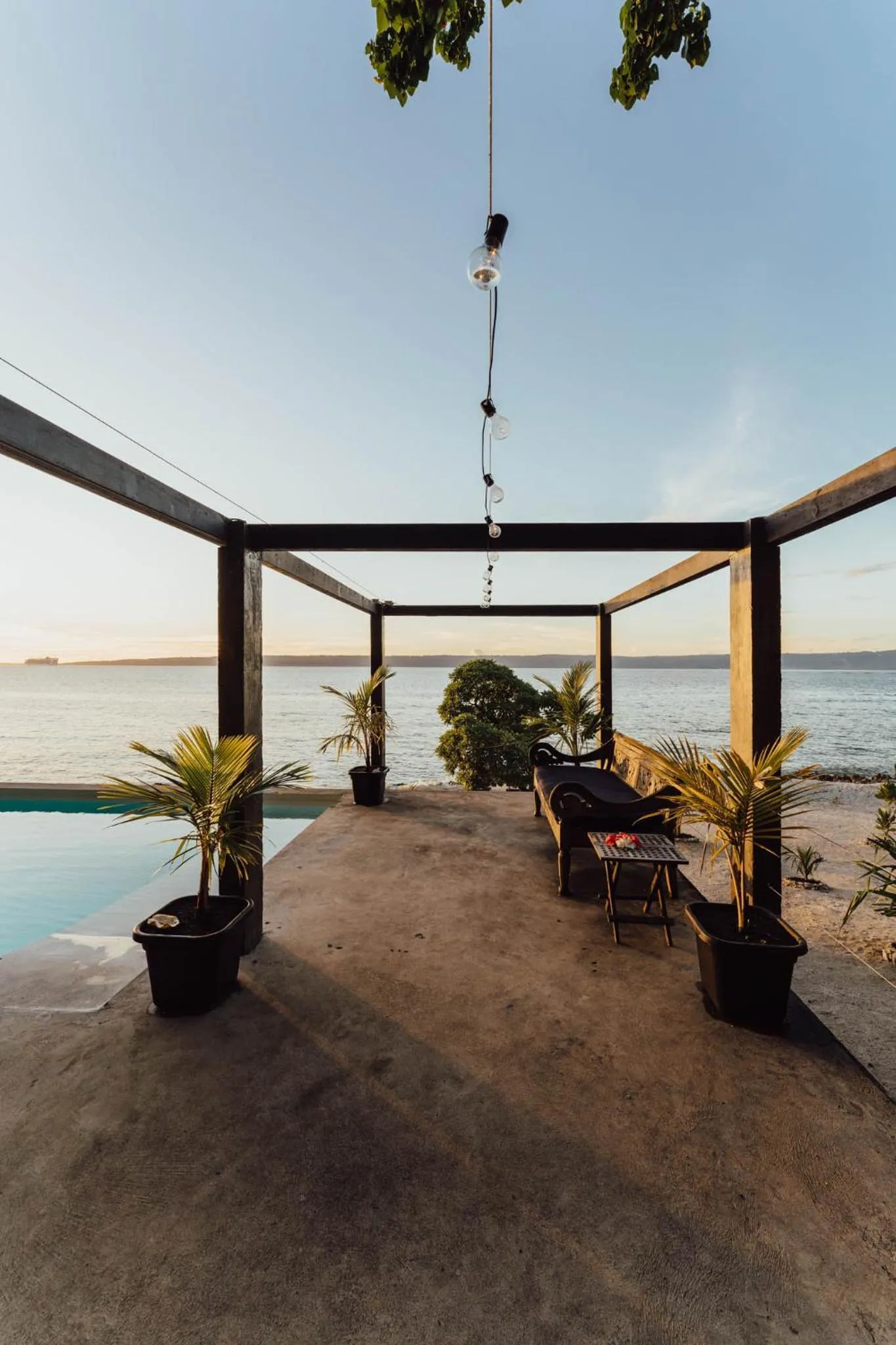 Swimming pool in South Pacific Memories