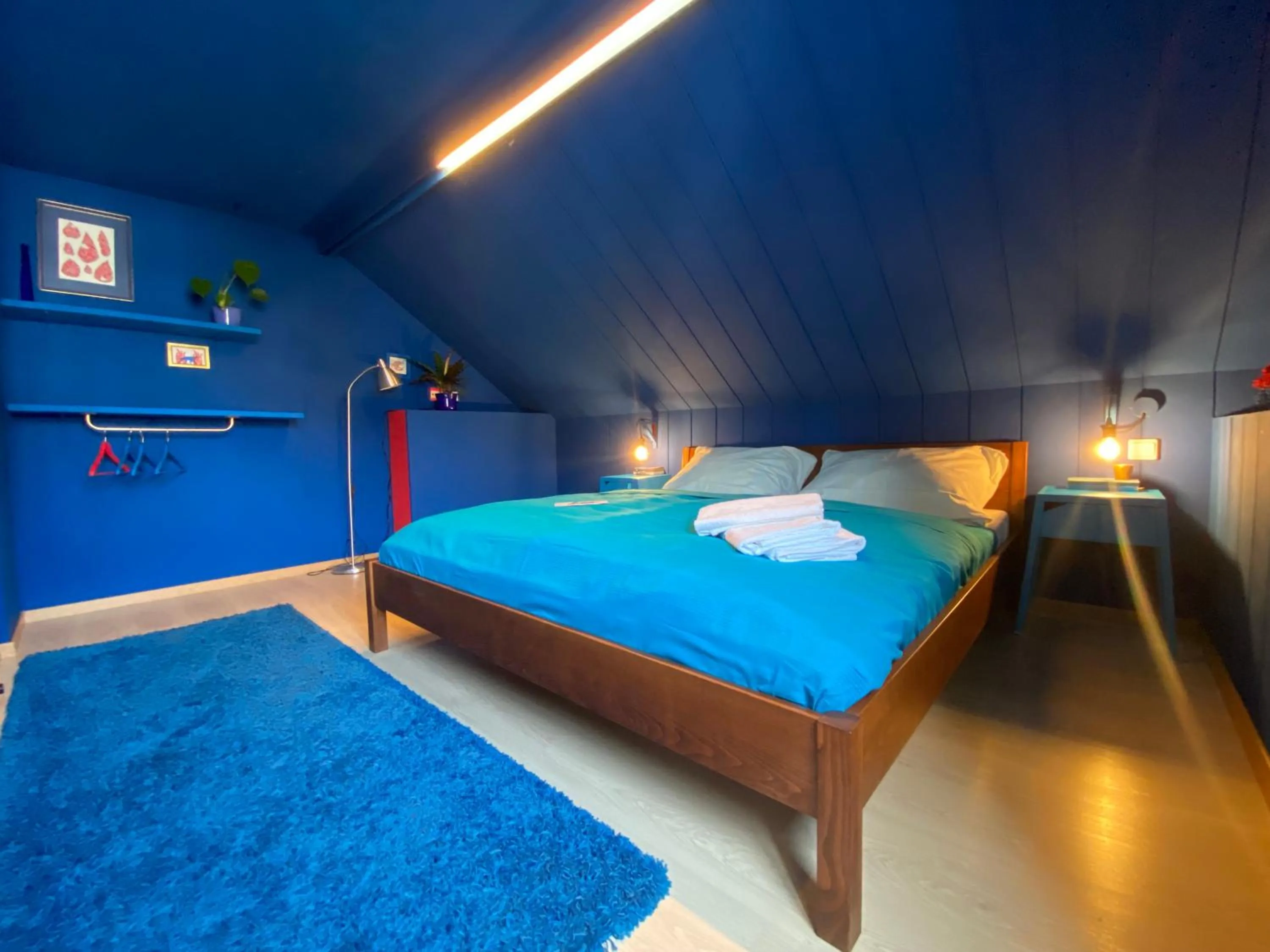 Bed in Stadthotel Helvetia