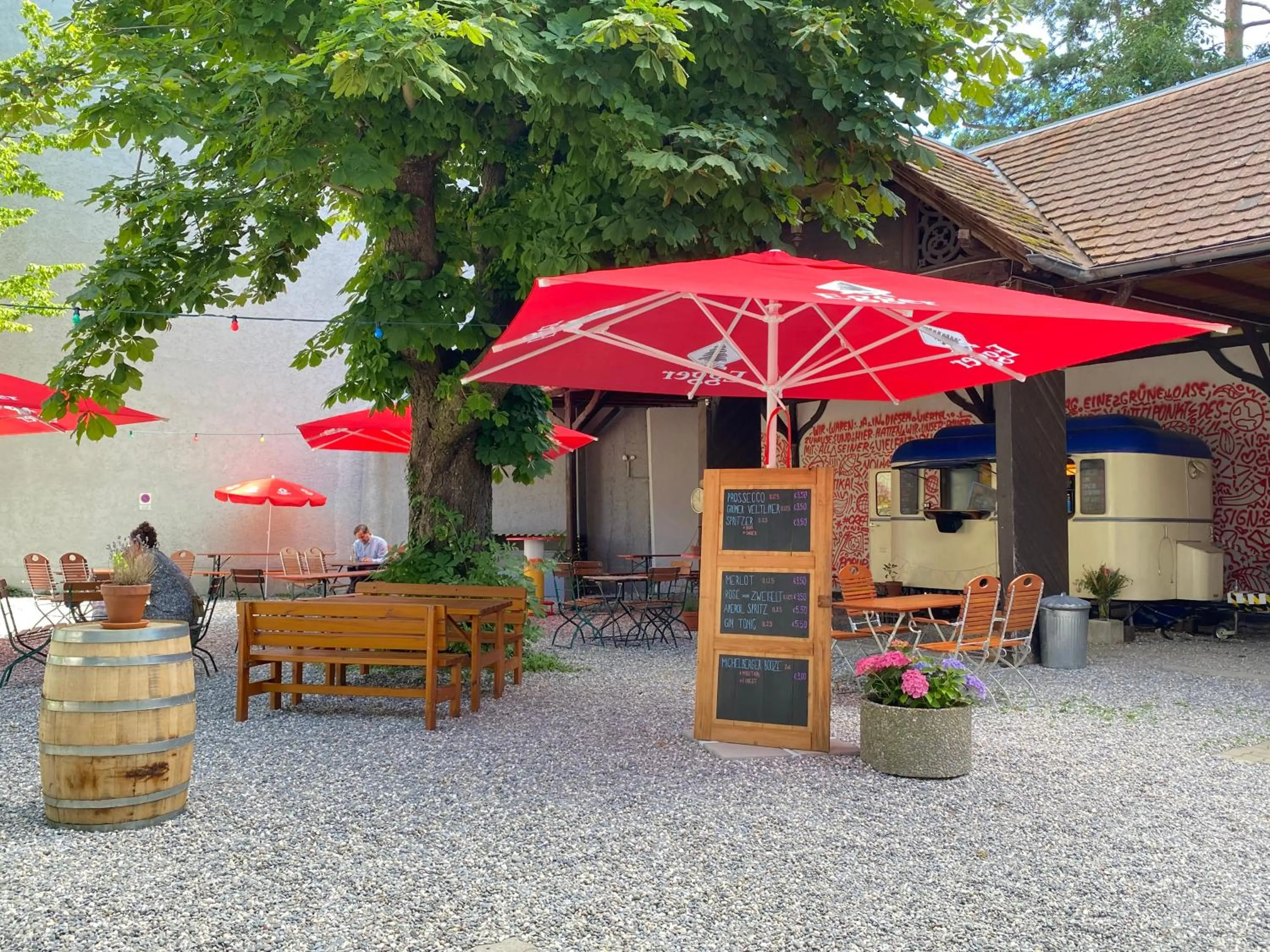 Garden in Stadthotel Helvetia