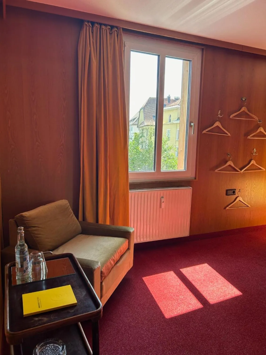 Seating area in Stadthotel Helvetia